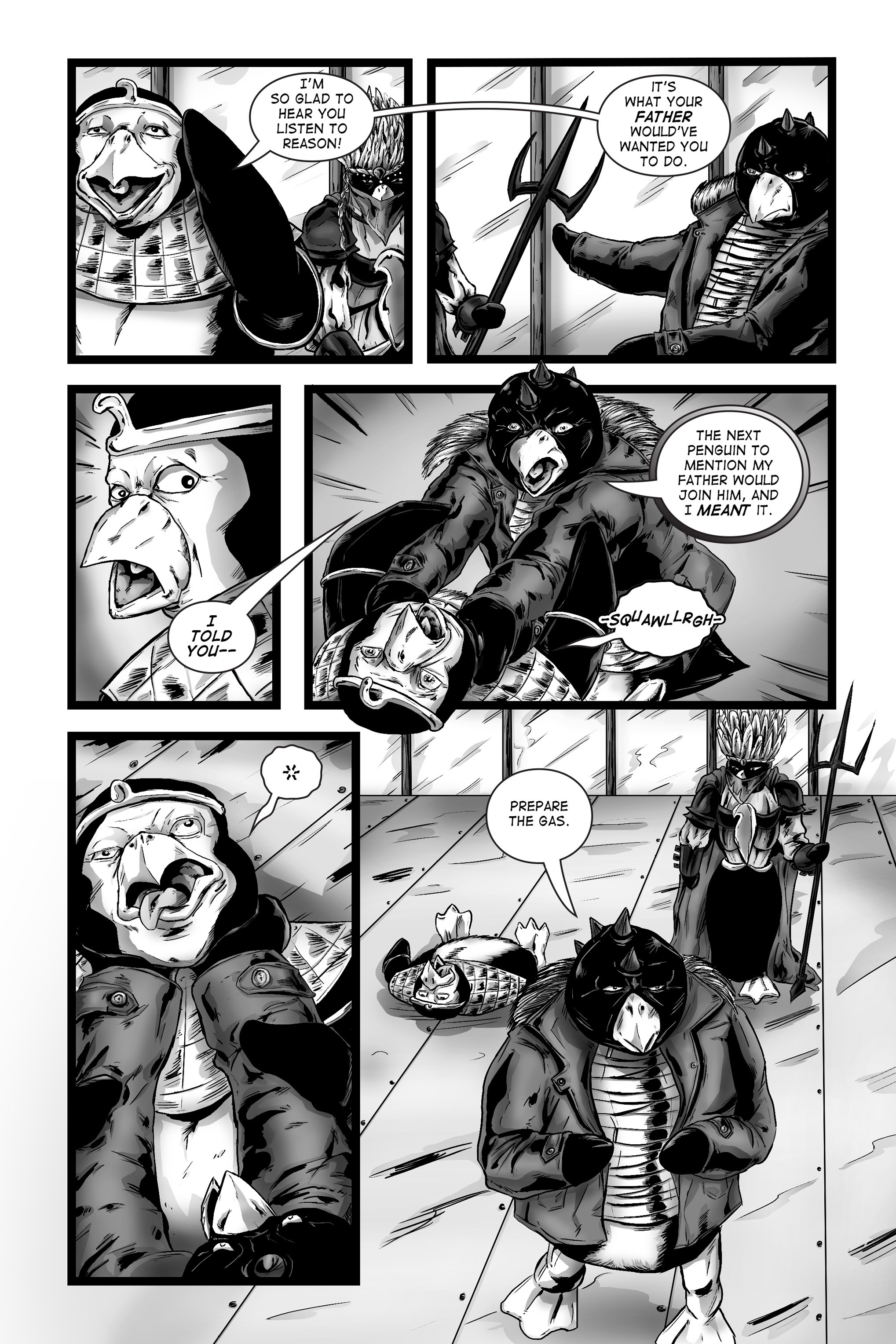 Read online Penguins vs. Possums comic -  Issue #7 - 15