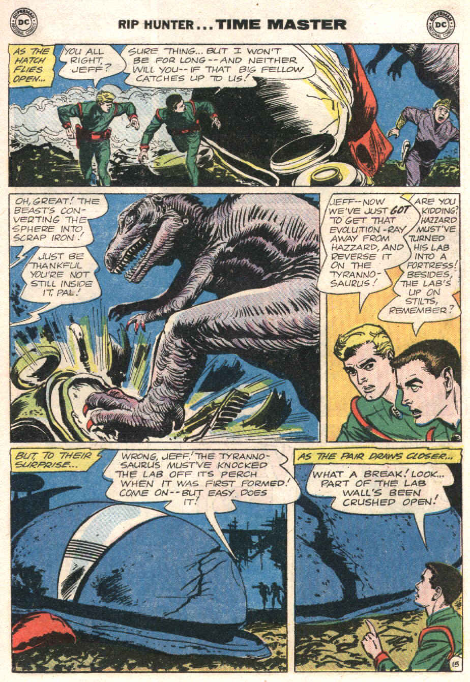 Read online Rip Hunter...Time Master comic -  Issue #18 - 20