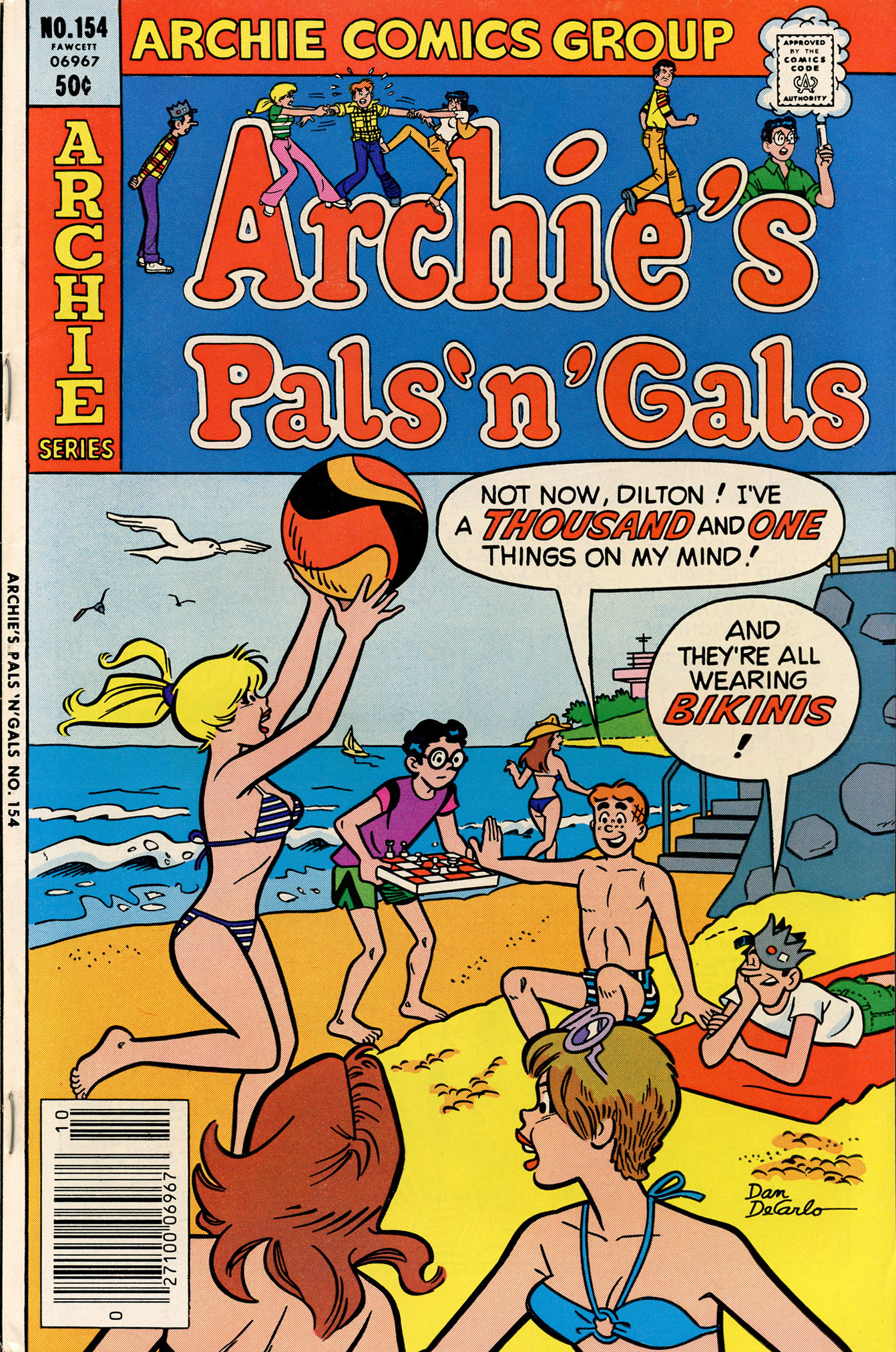 Read online Archie's Pals 'N' Gals (1952) comic -  Issue #154 - 1