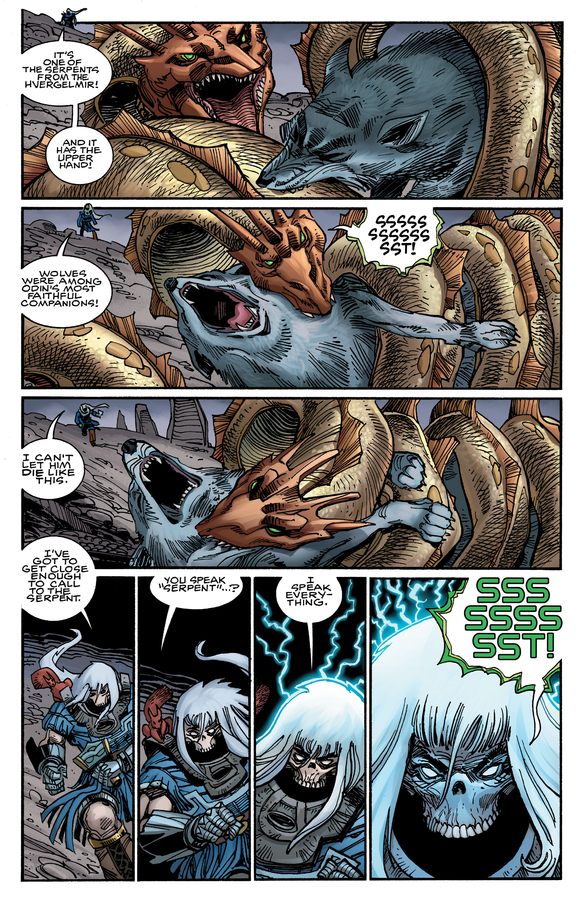Read online Ragnarok: The Breaking of Helheim comic -  Issue #4 - 8
