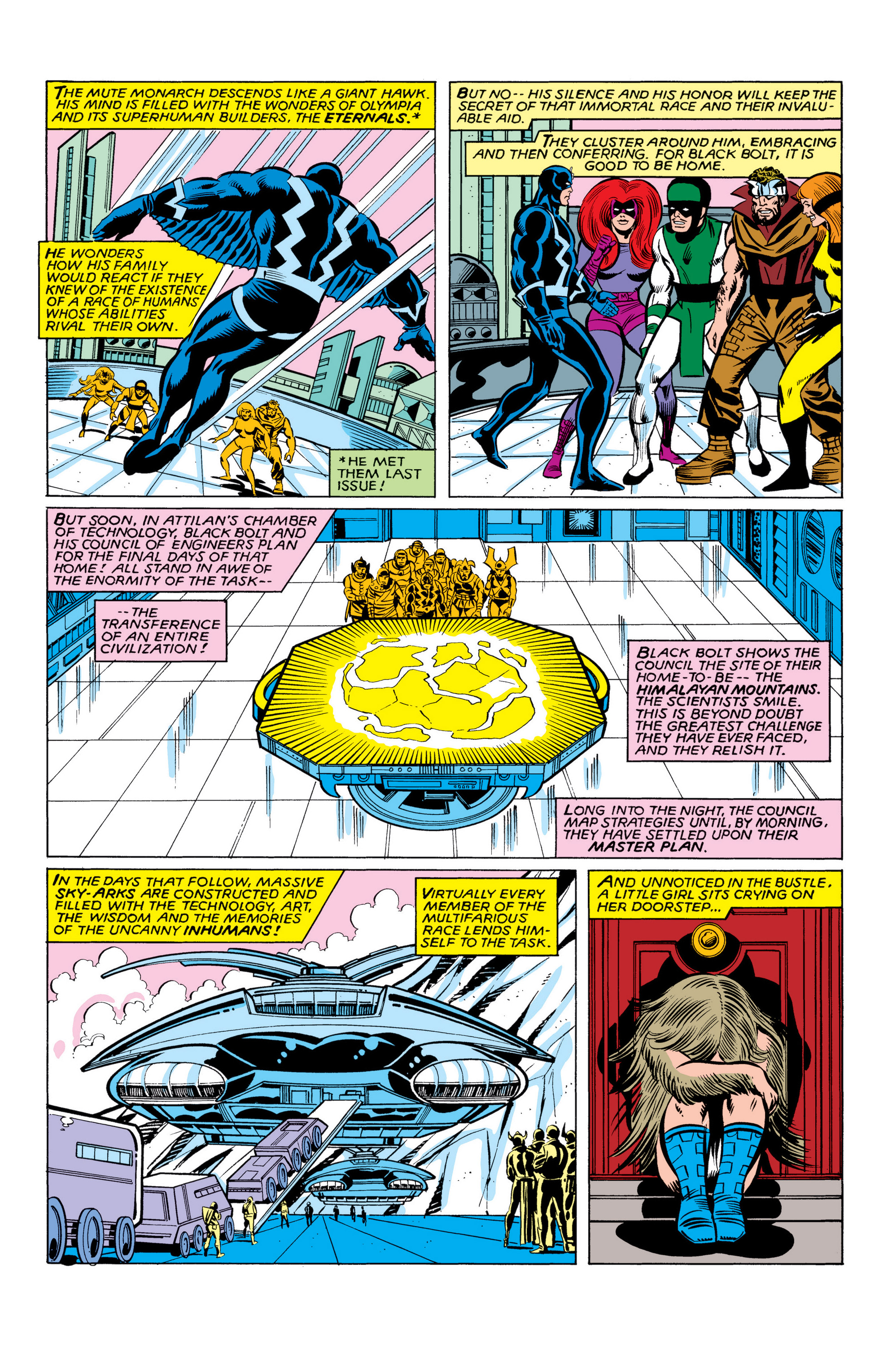 Read online Marvel Masterworks: The Inhumans comic -  Issue # TPB 2 (Part 3) - 91