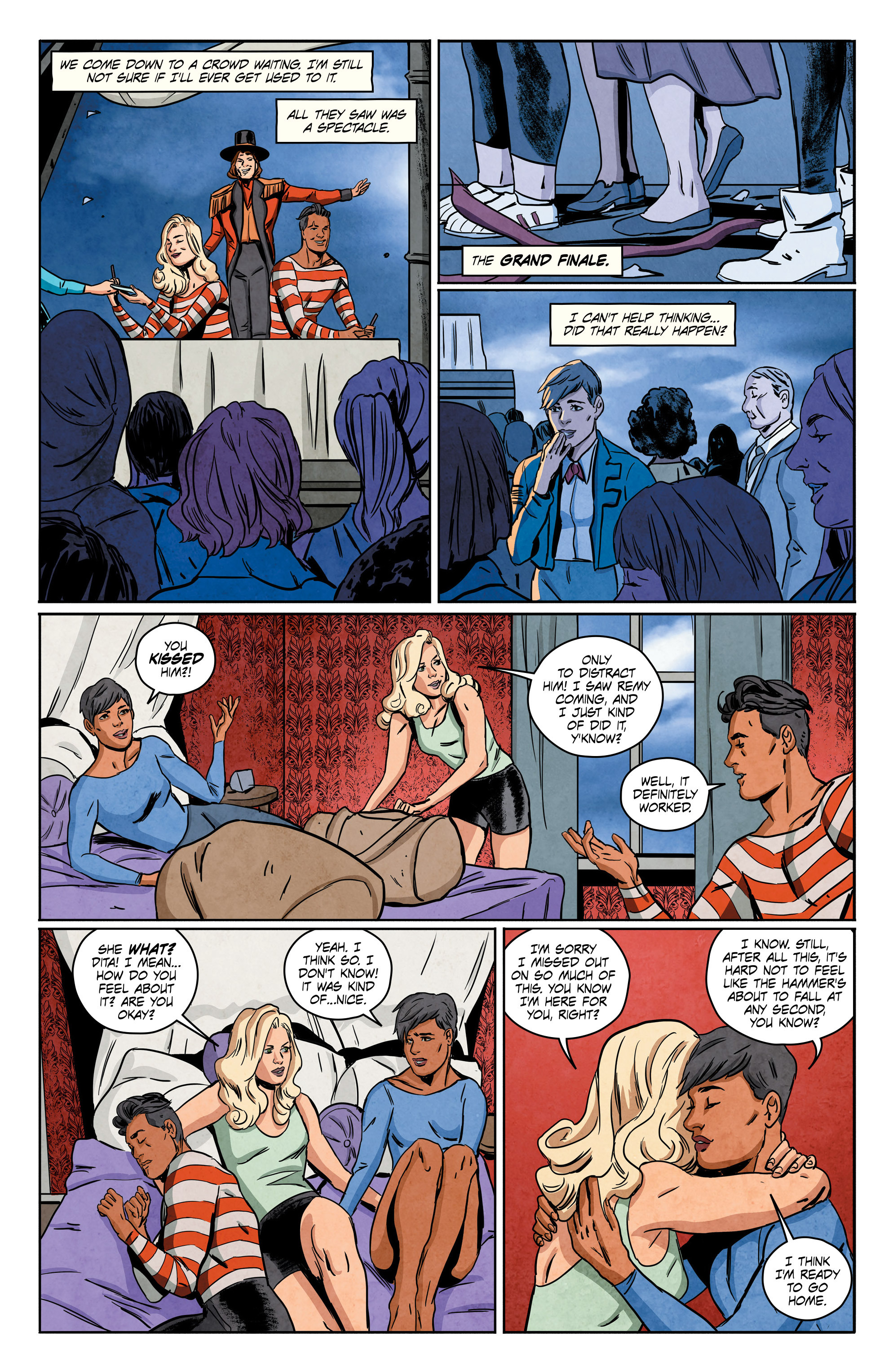 Read online Girl Over Paris (The Cirque American Series) comic -  Issue #4 - 23