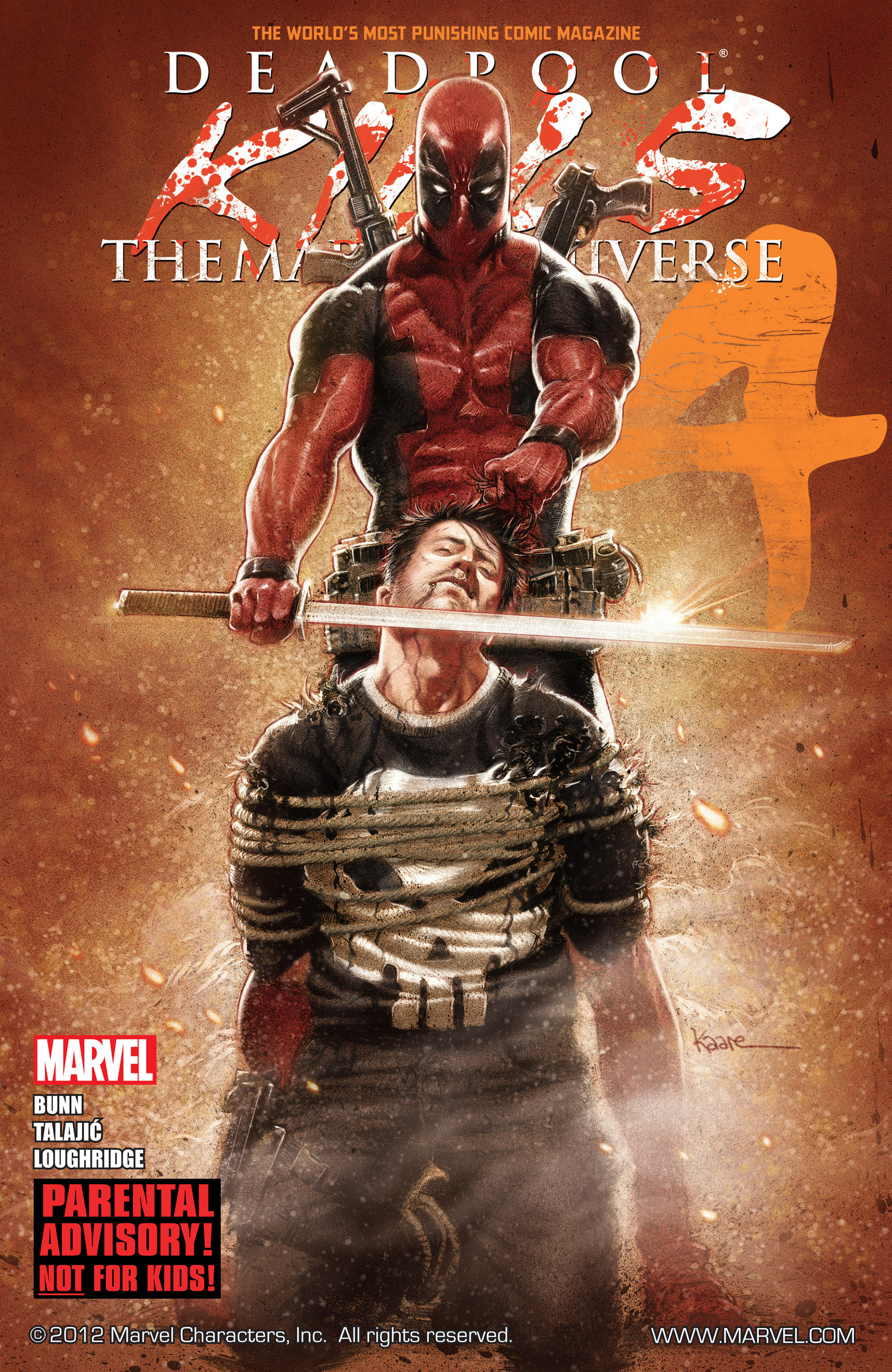 Read online Deadpool Kills the Marvel Universe comic -  Issue #4 - 1