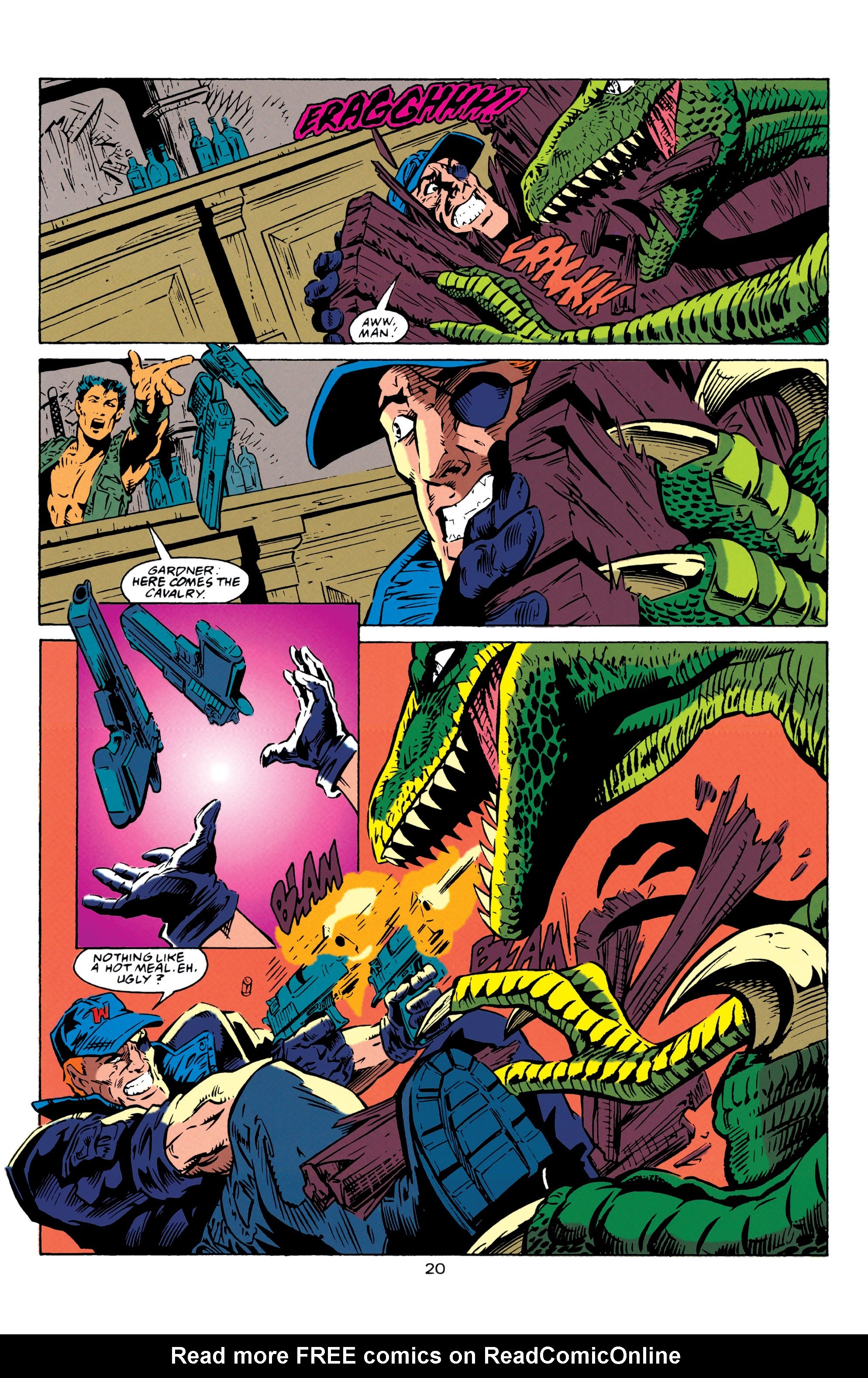 Read online Guy Gardner: Warrior comic -  Issue #22 - 20