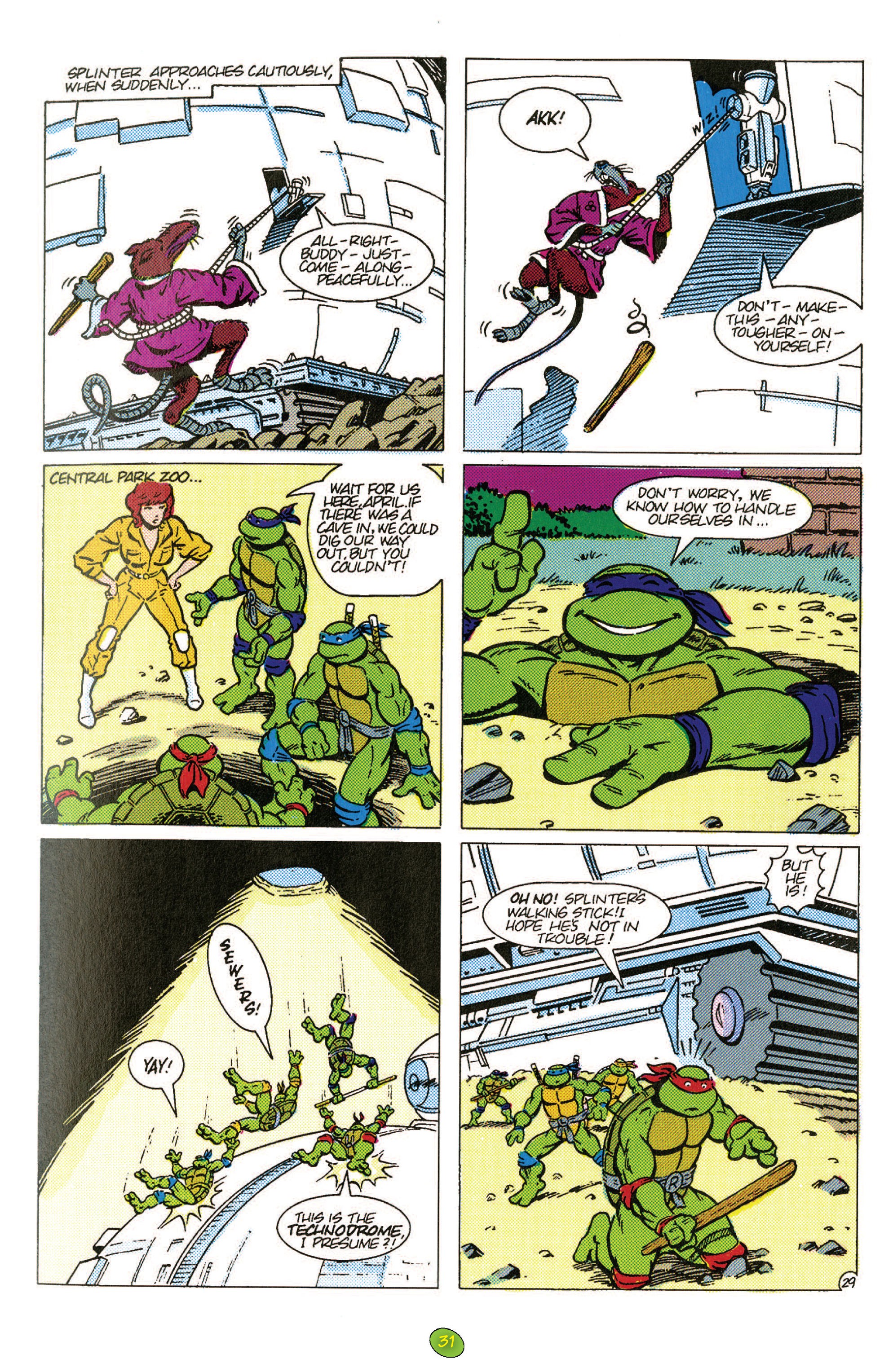 Read online Teenage Mutant Ninja Turtles 100-Page Spectacular comic -  Issue # TPB - 33