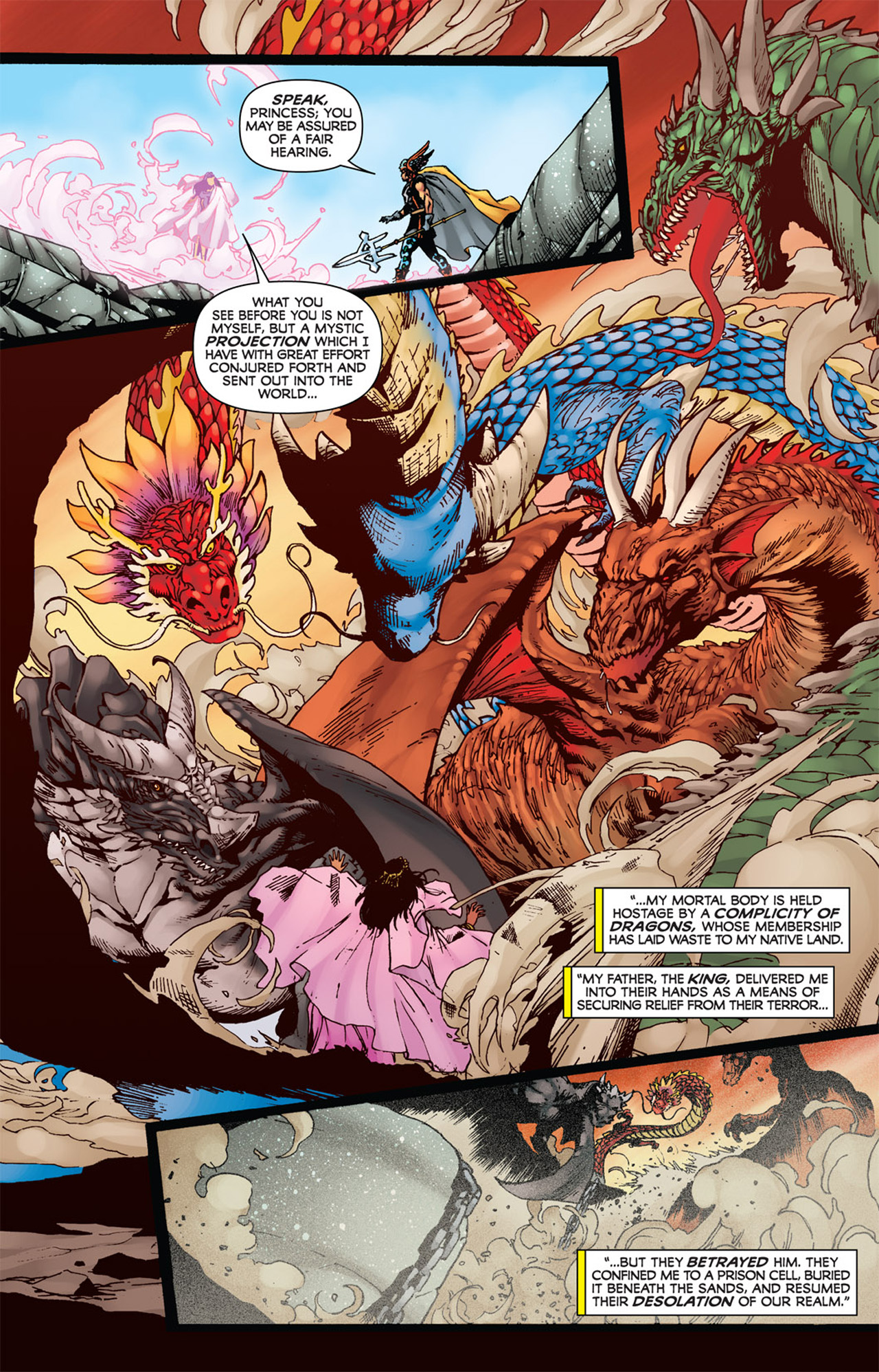Read online Kirby: Genesis - Dragonsbane comic -  Issue #1 - 11