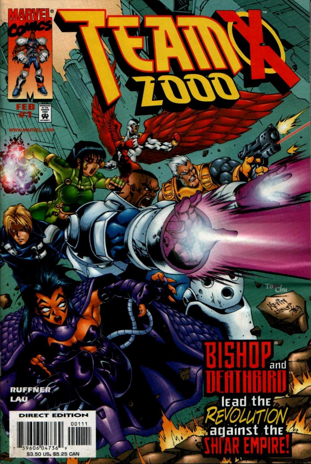 Read online Team X 2000 comic -  Issue # Full - 1