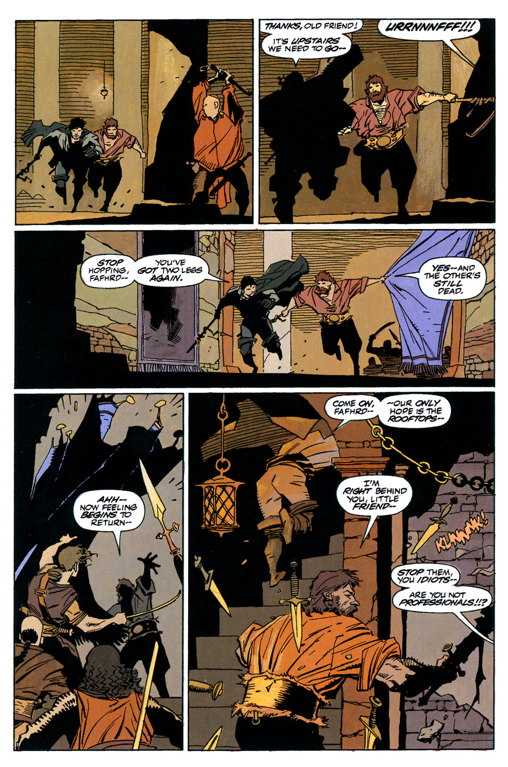 Read online Fafhrd and the Gray Mouser comic -  Issue #1 - 28