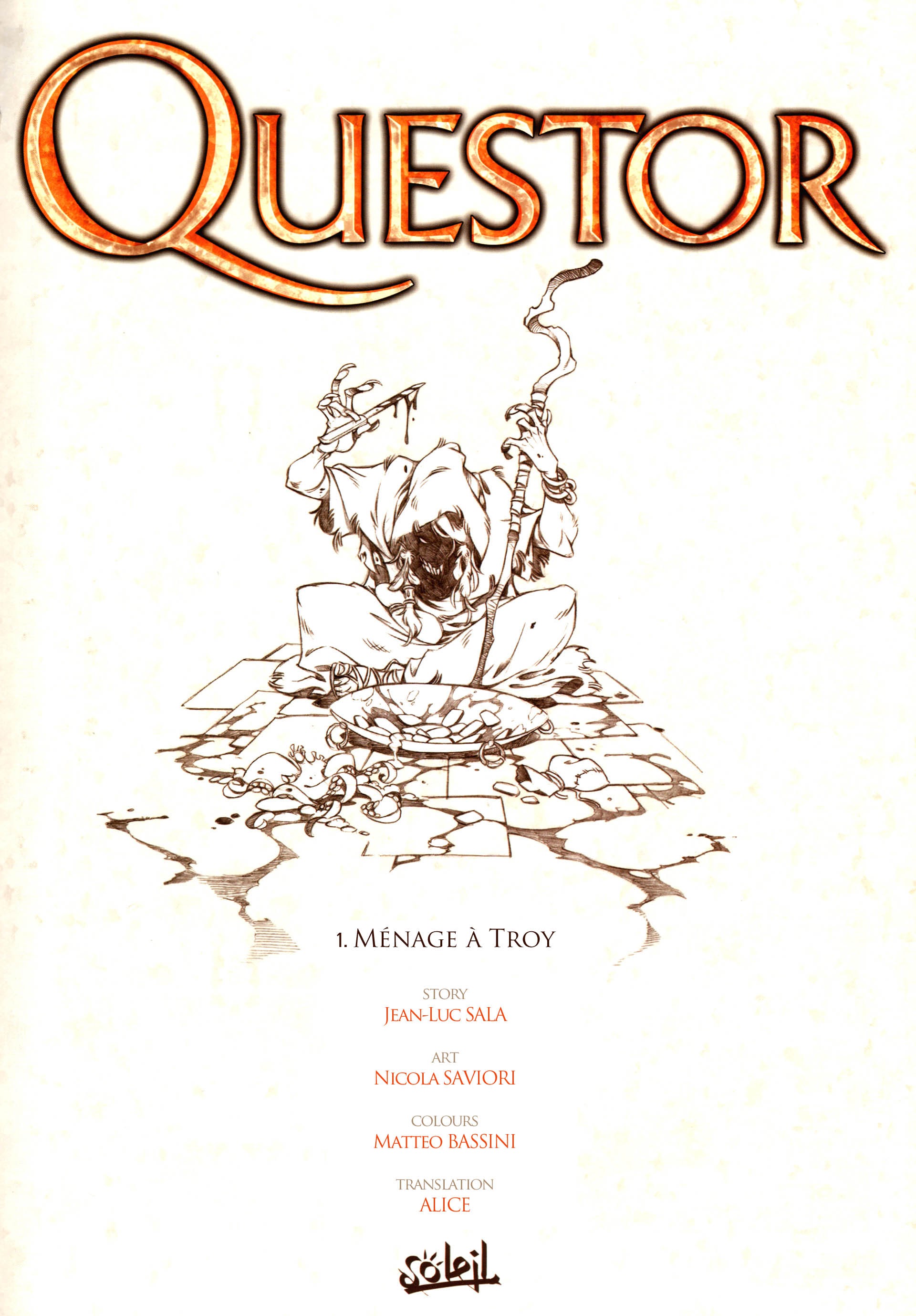 Read online Questor comic -  Issue #1 - 3