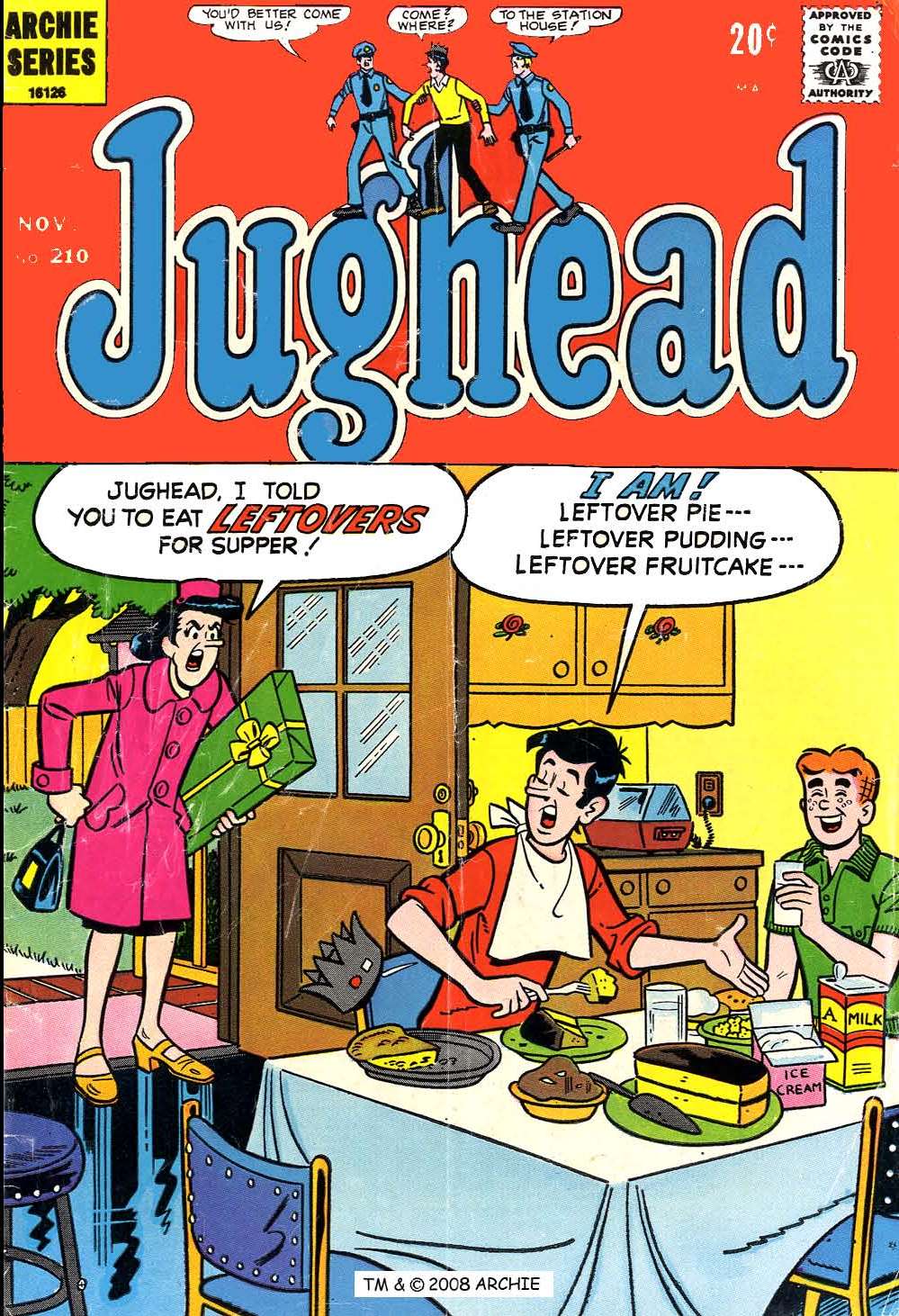 Read online Jughead (1965) comic -  Issue #210 - 1