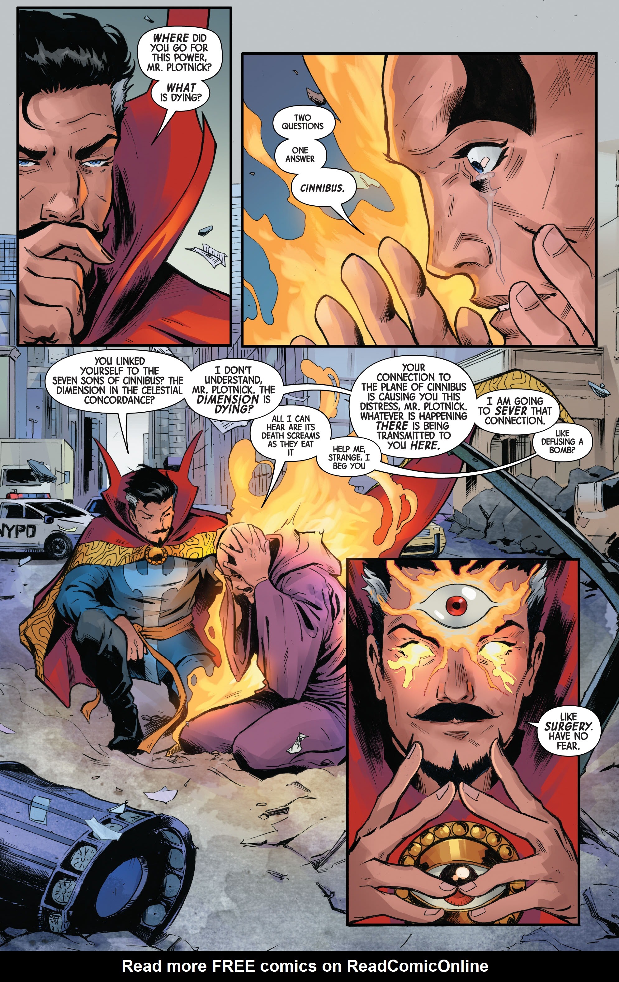 Read online Death of Doctor Strange comic -  Issue #1 - 13
