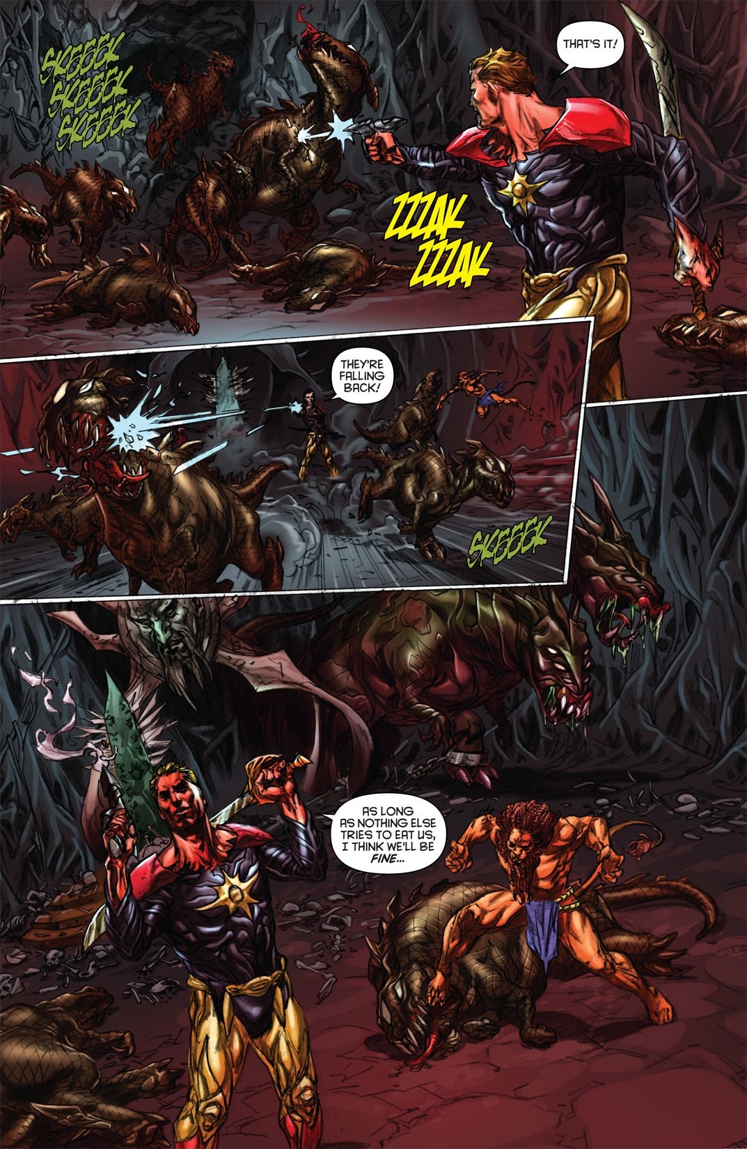 Read online Flash Gordon: Zeitgeist comic -  Issue # TPB - 78