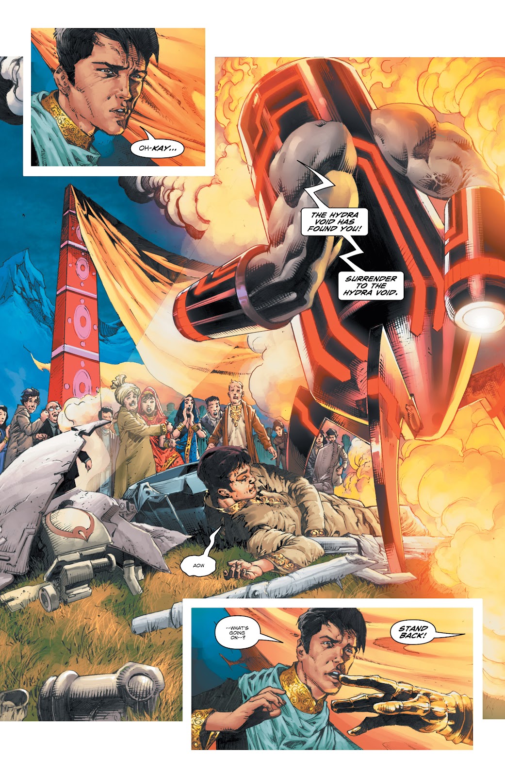 Grant Morrison's Avatarex: Destroyer of Darkness issue 2 - Page 3