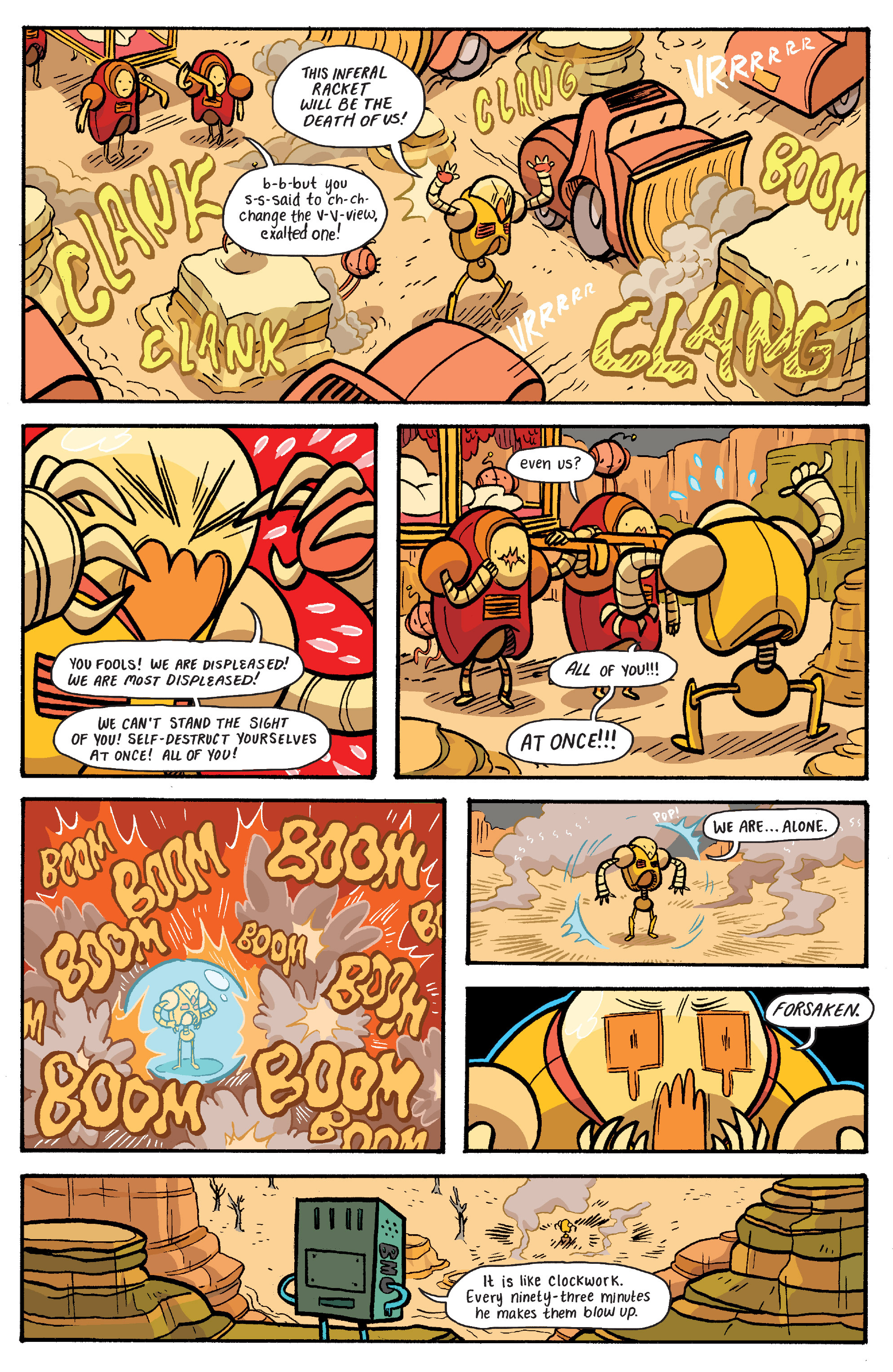 Read online Adventure Time: Banana Guard Academ comic -  Issue #6 - 8