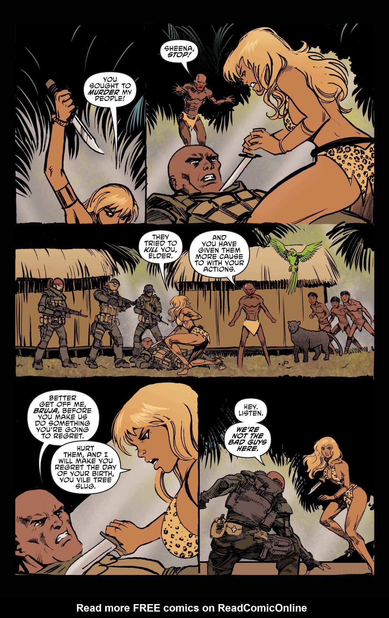 Read online Sheena: Queen Of The Jungle (2017) comic -  Issue # _TPB 1 - 30