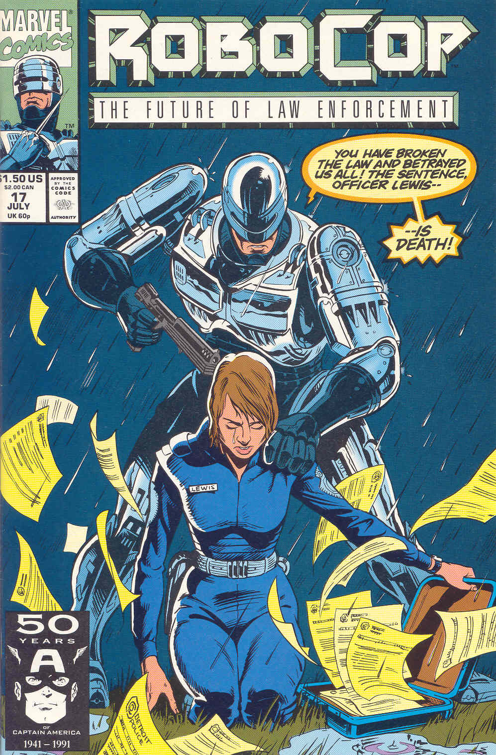 Read online Robocop (1990) comic -  Issue #17 - 1