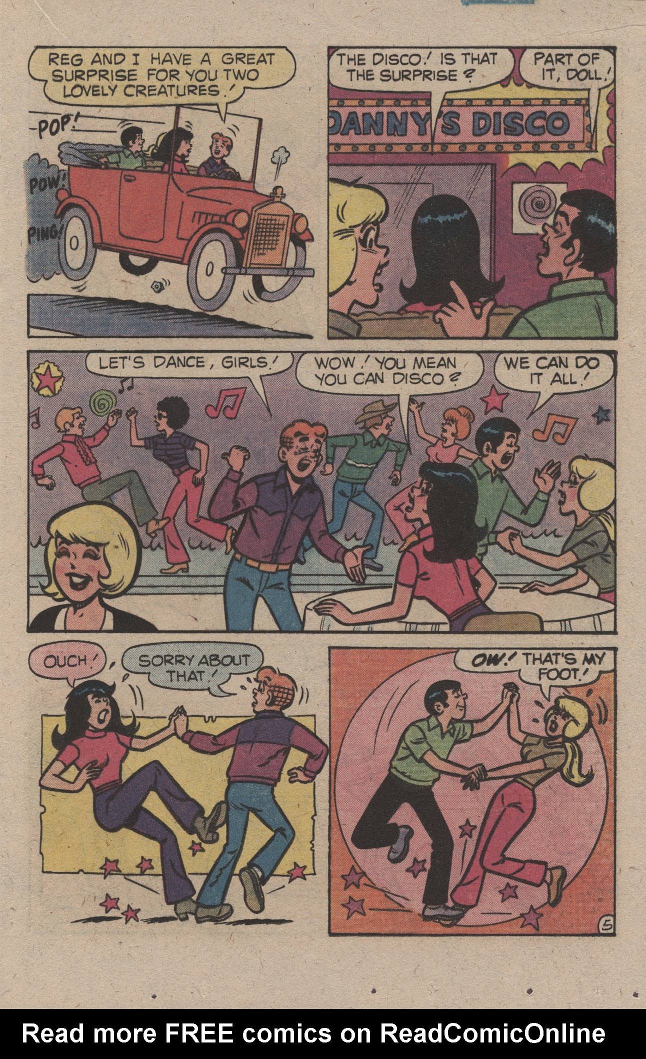 Read online Reggie and Me (1966) comic -  Issue #124 - 17
