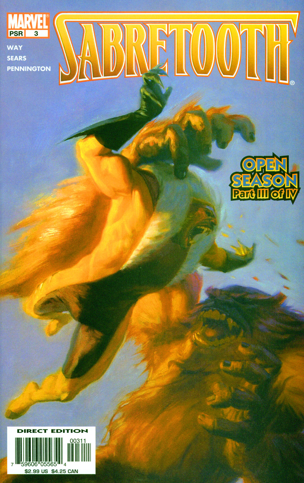 Read online Sabretooth (2004) comic -  Issue #3 - 1