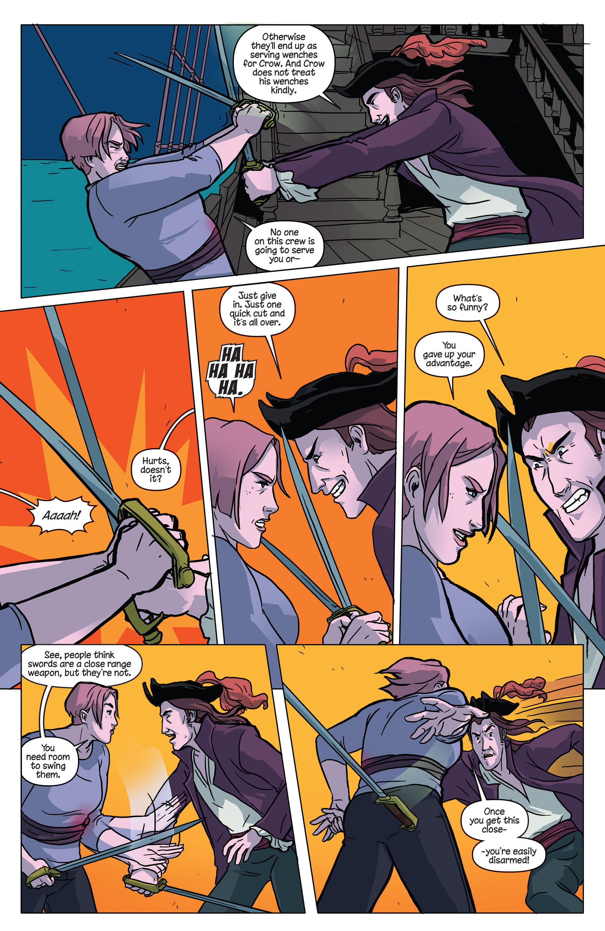 Read online Princeless Raven Year Two: Love and Revenge comic -  Issue # _TPB Two Ships In the Night - 63