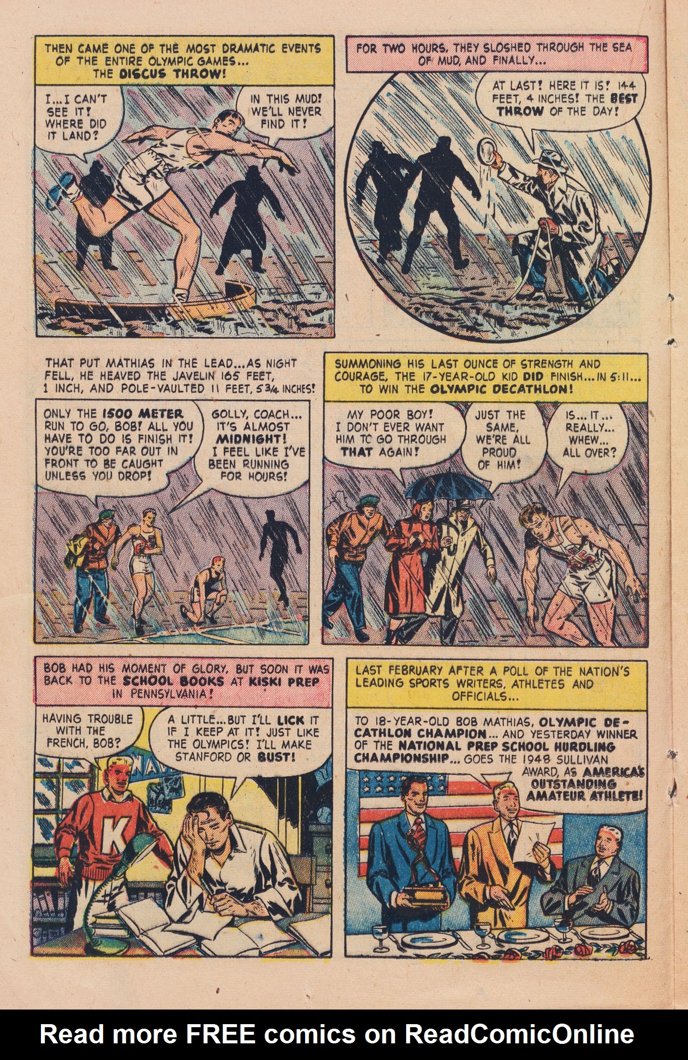 Read online Babe Ruth Sports Comics comic -  Issue #3 - 16