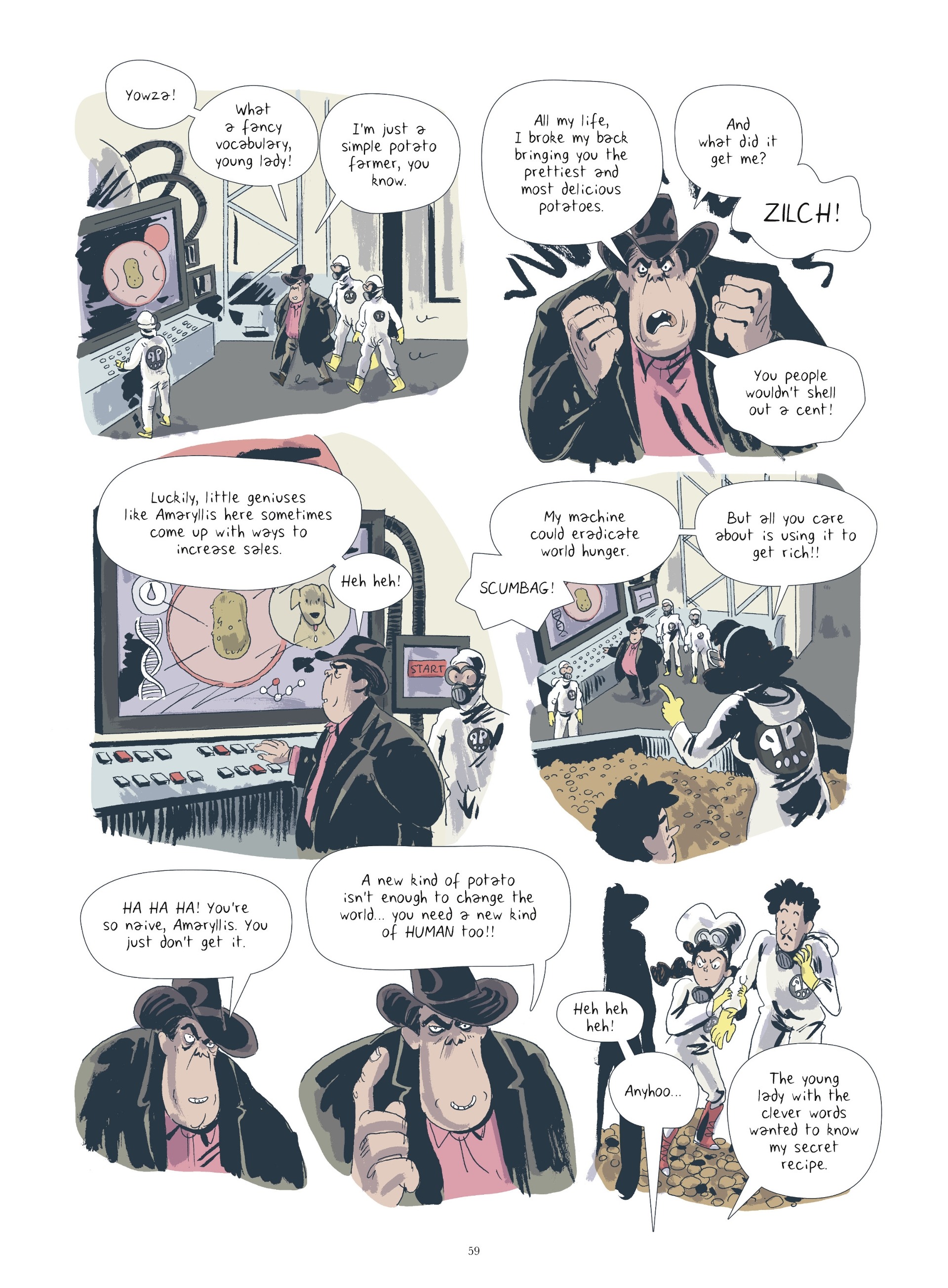 Read online Yasmina and the Potato Eaters comic -  Issue #2 - 59