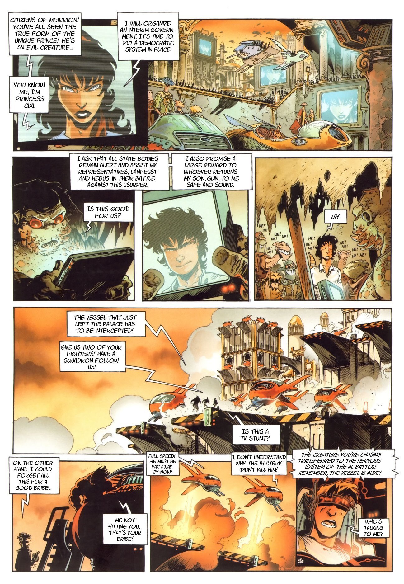 Read online Lanfeust Of The Stars comic -  Issue #8 - 49