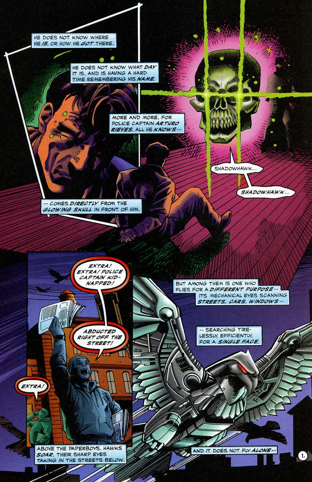 Read online The New Shadowhawk comic -  Issue #5 - 3