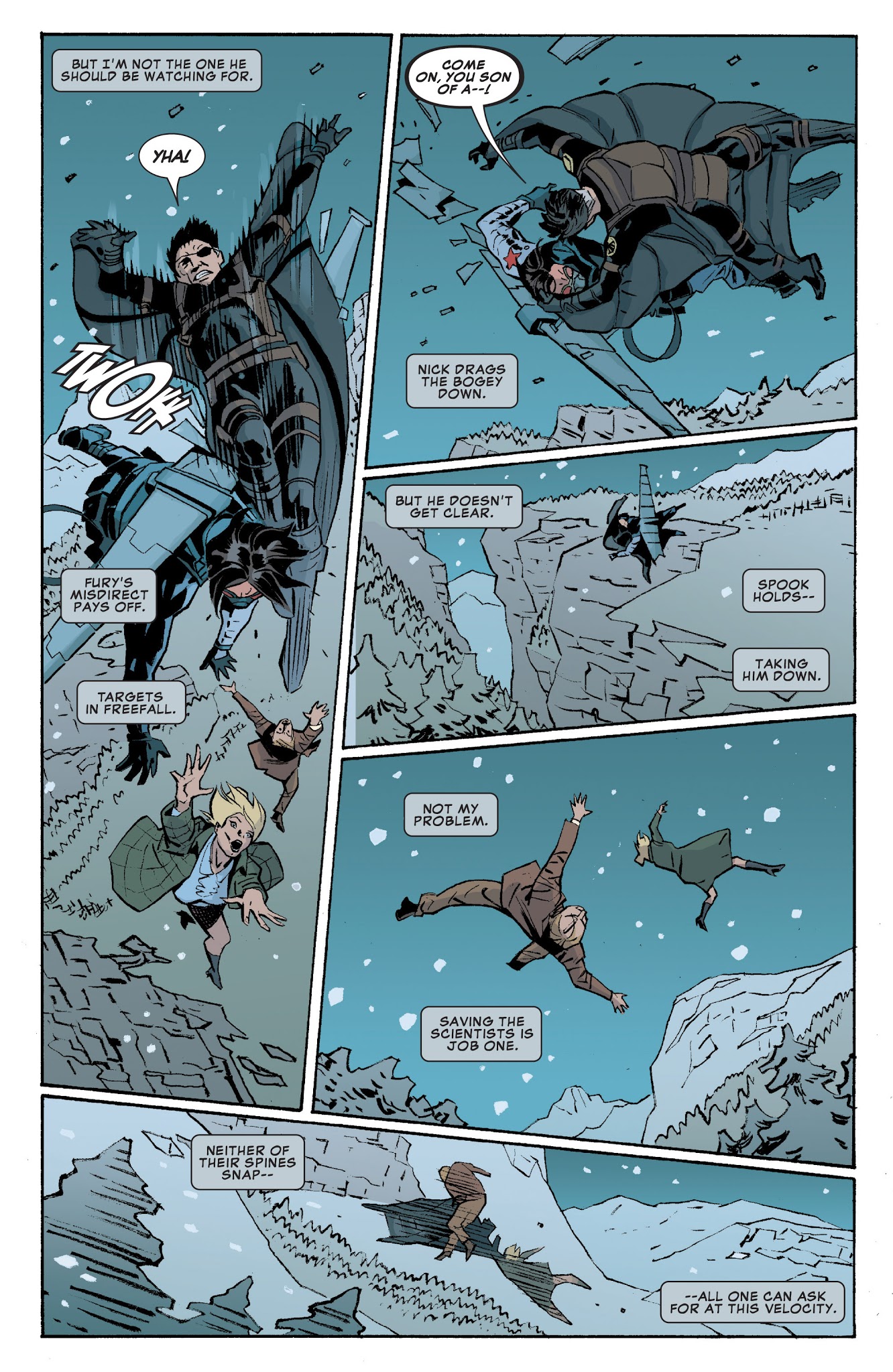 Read online Winter Soldier: The Bitter March comic -  Issue #1 - 18