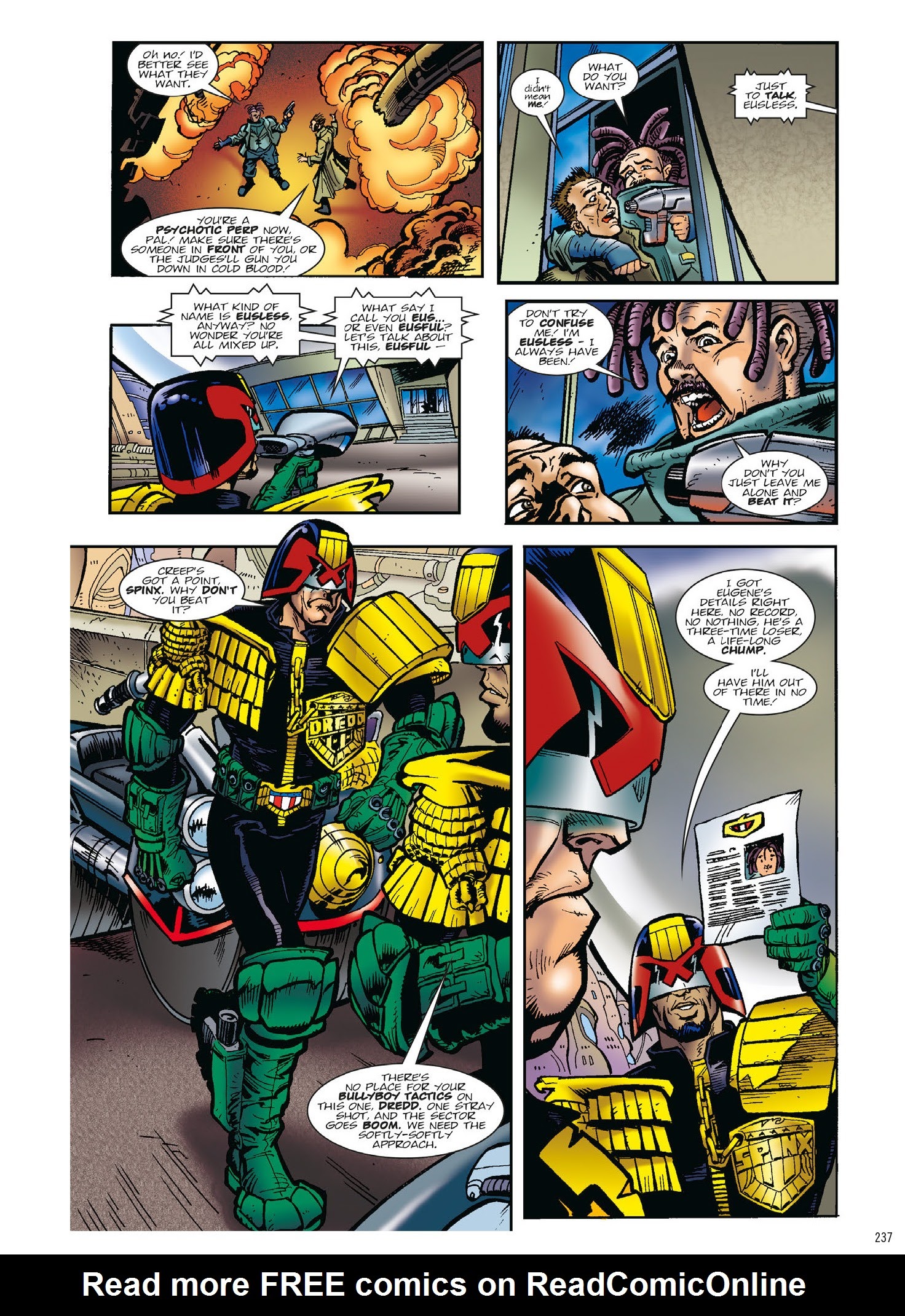 Read online Judge Dredd: The Complete Case Files comic -  Issue # TPB 35 (Part 3) - 40