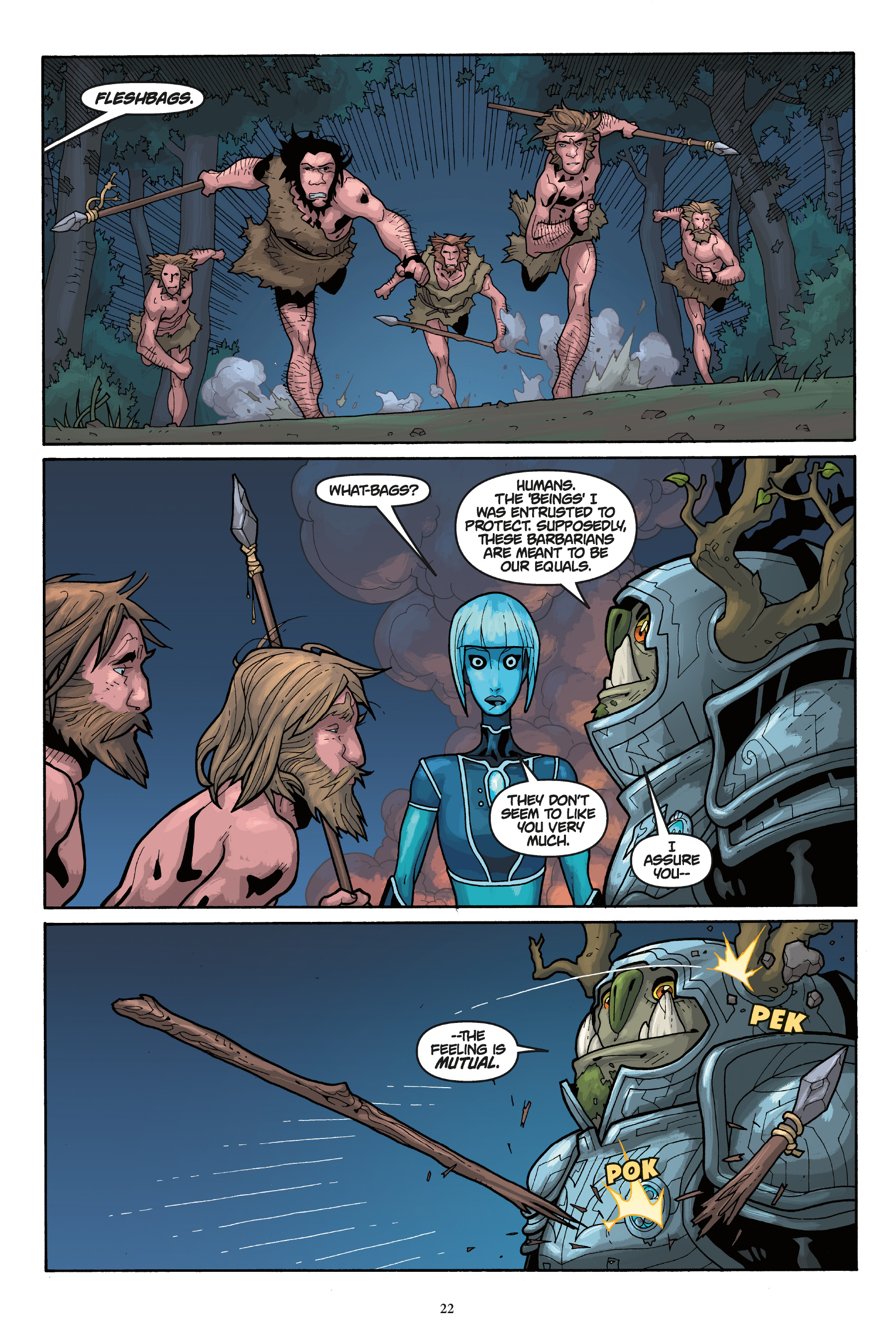 Read online Trollhunters: Tales of Arcadia-The Felled comic -  Issue # TPB - 23