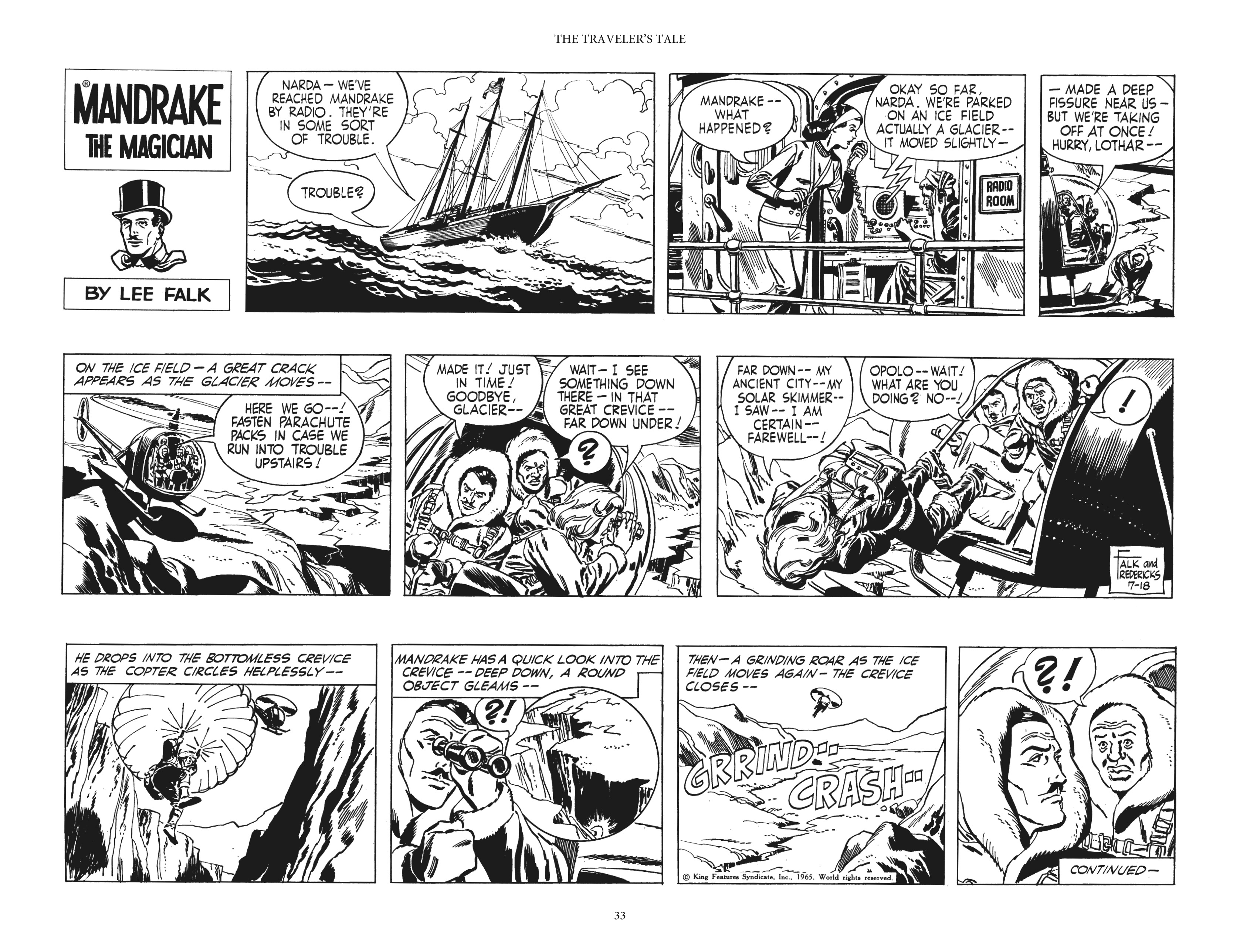 Read online Mandrake the Magician: The Fred Fredricks Sundays comic -  Issue # TPB (Part 1) - 34
