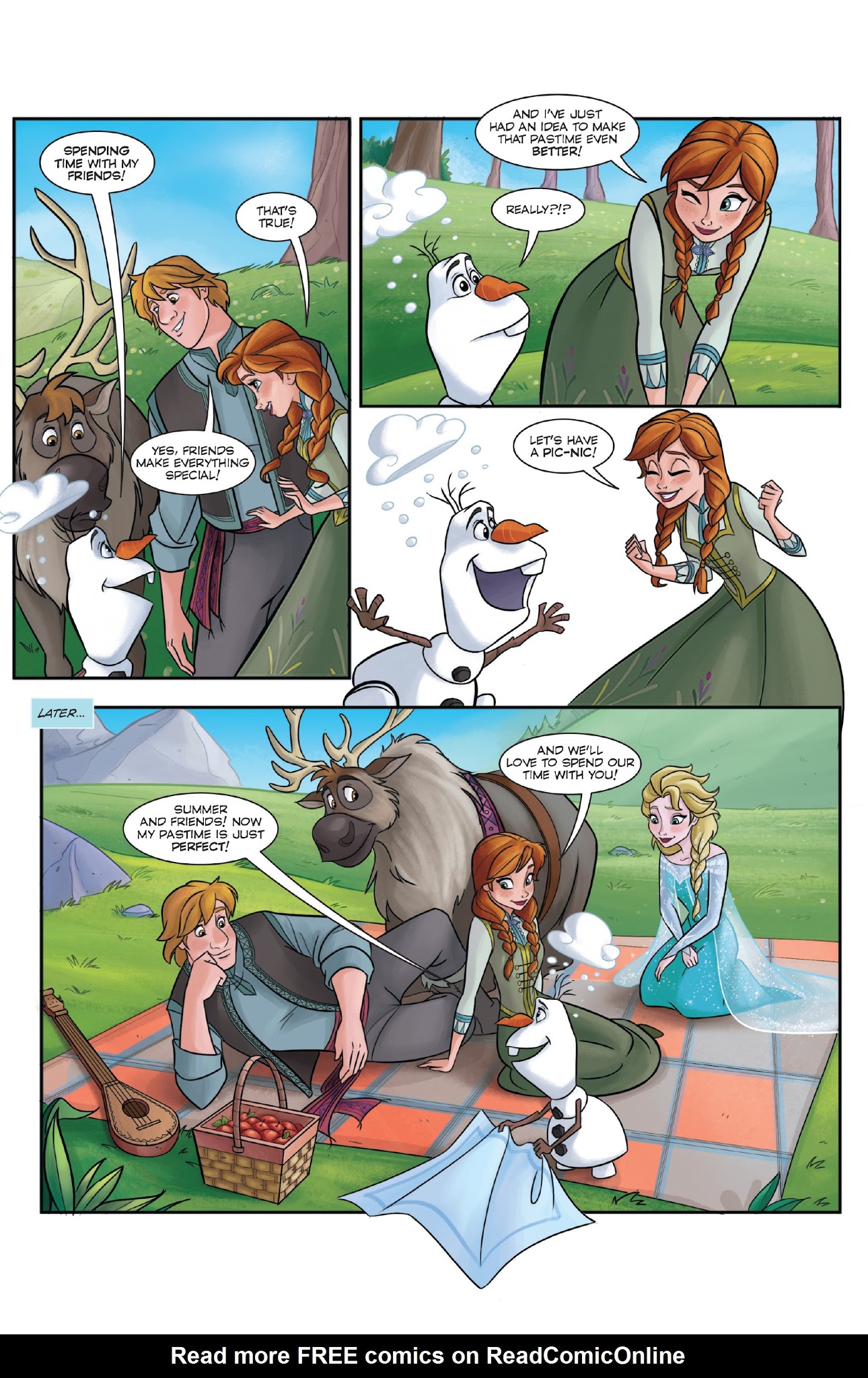 Read online Disney Frozen comic -  Issue #2 - 31