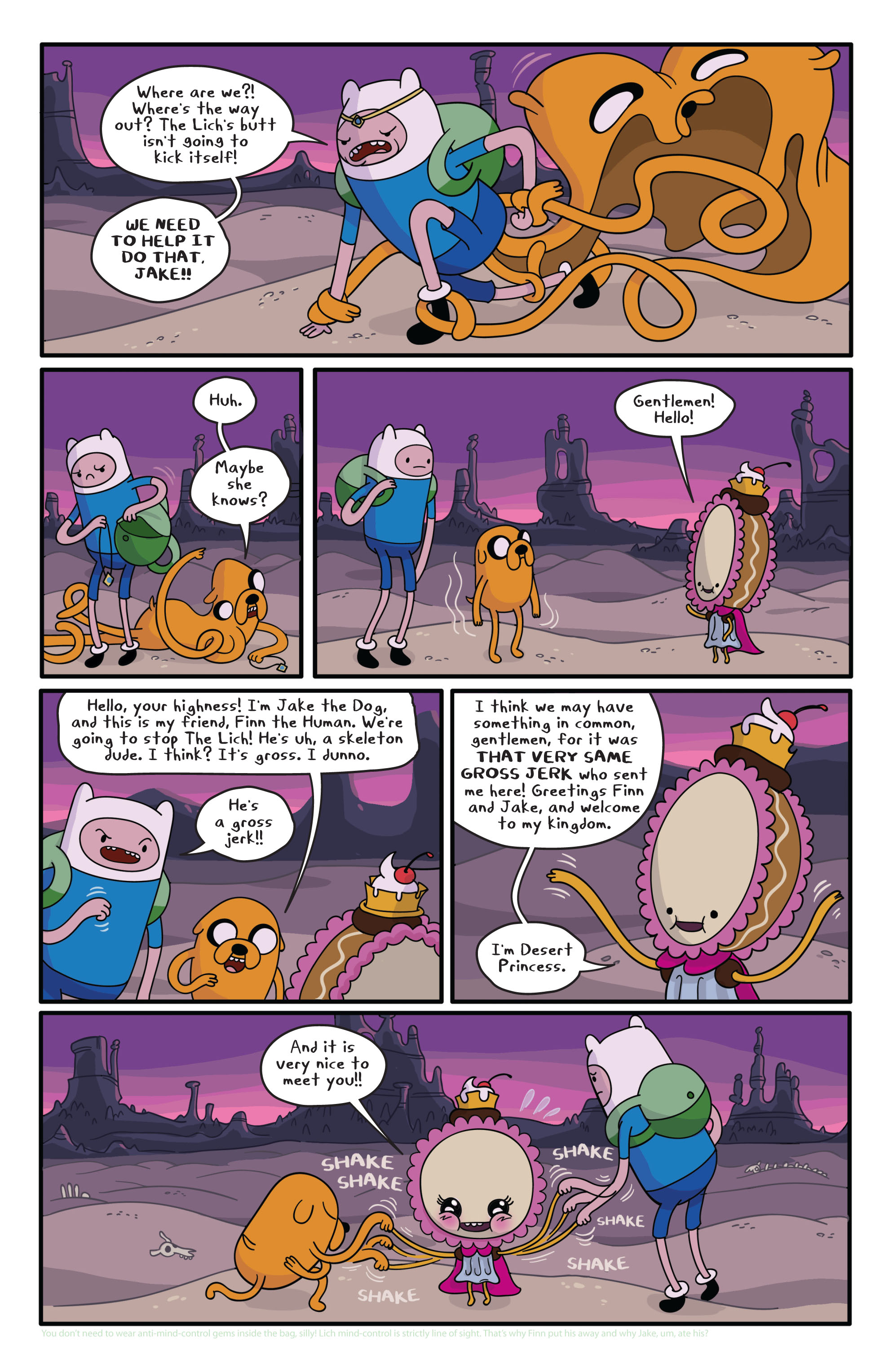 Read online Adventure Time comic -  Issue #1 - 18