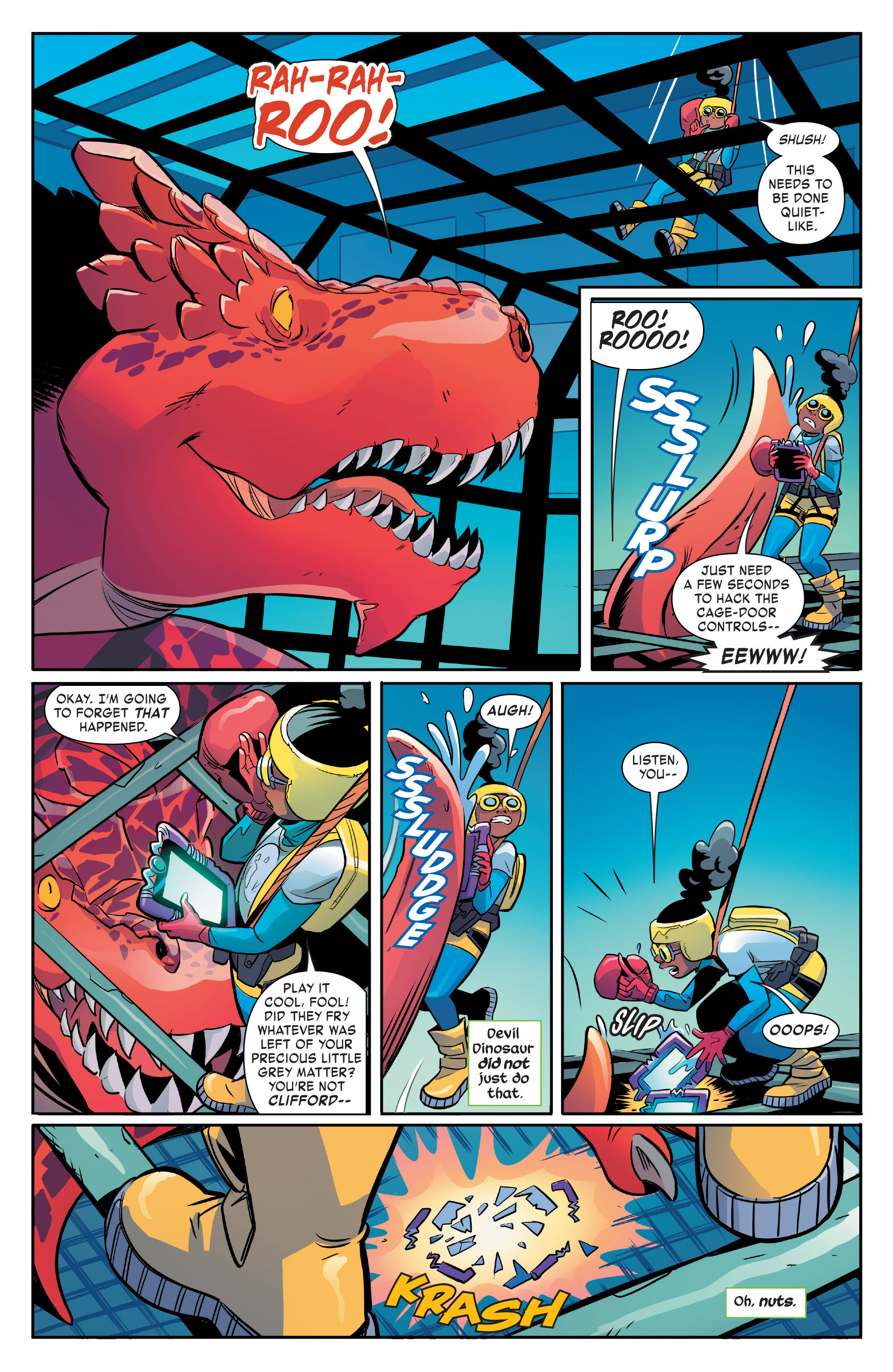 Read online Moon Girl And Devil Dinosaur comic -  Issue #5 - 17