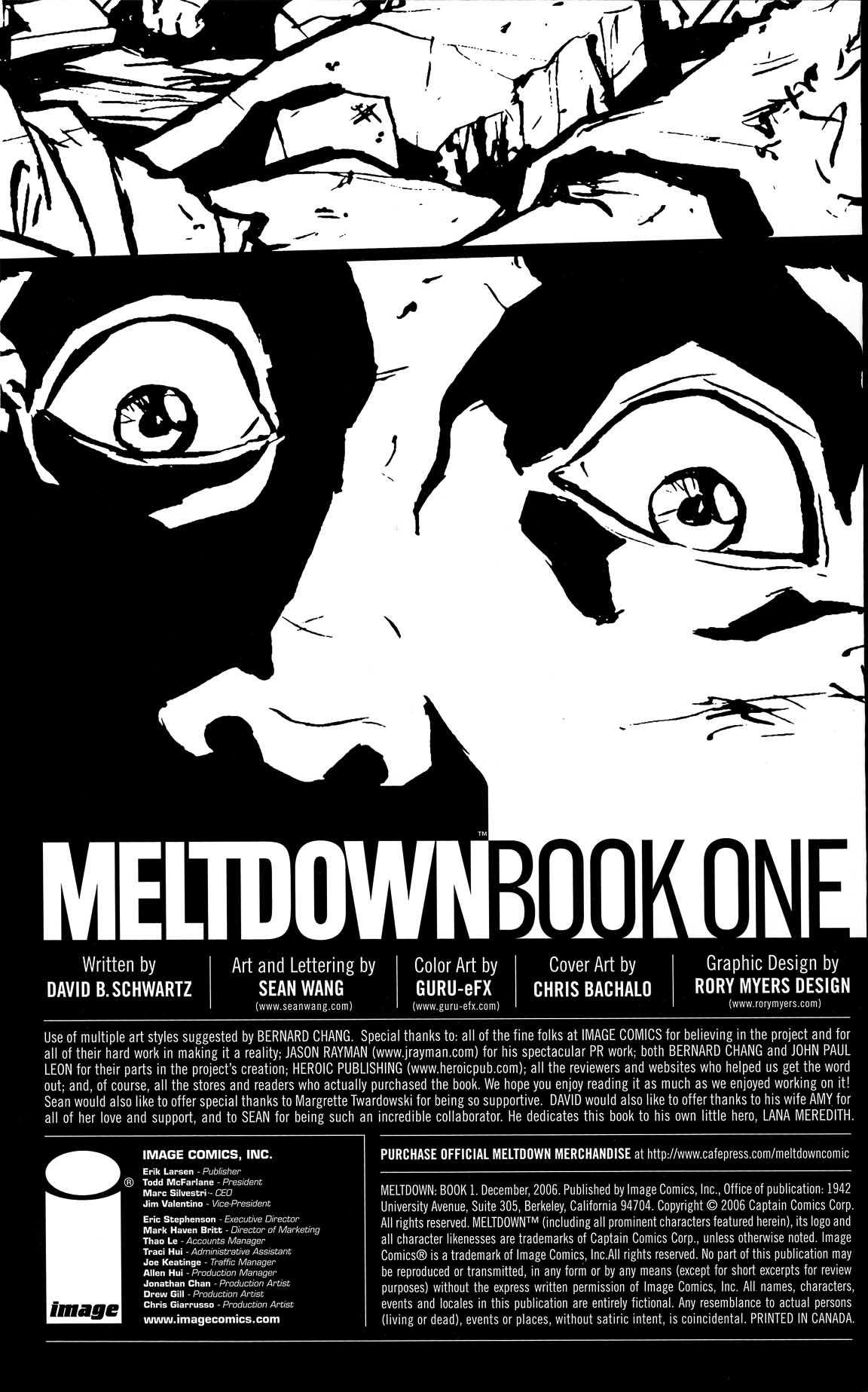 Read online Meltdown comic -  Issue #1 - 2