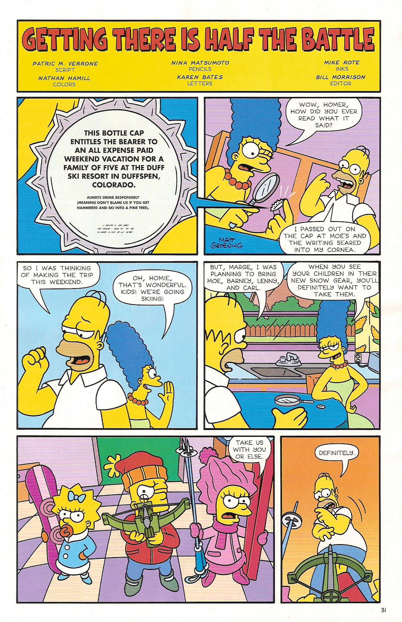 Read online The Simpsons Winter Wingding comic -  Issue #5 - 32