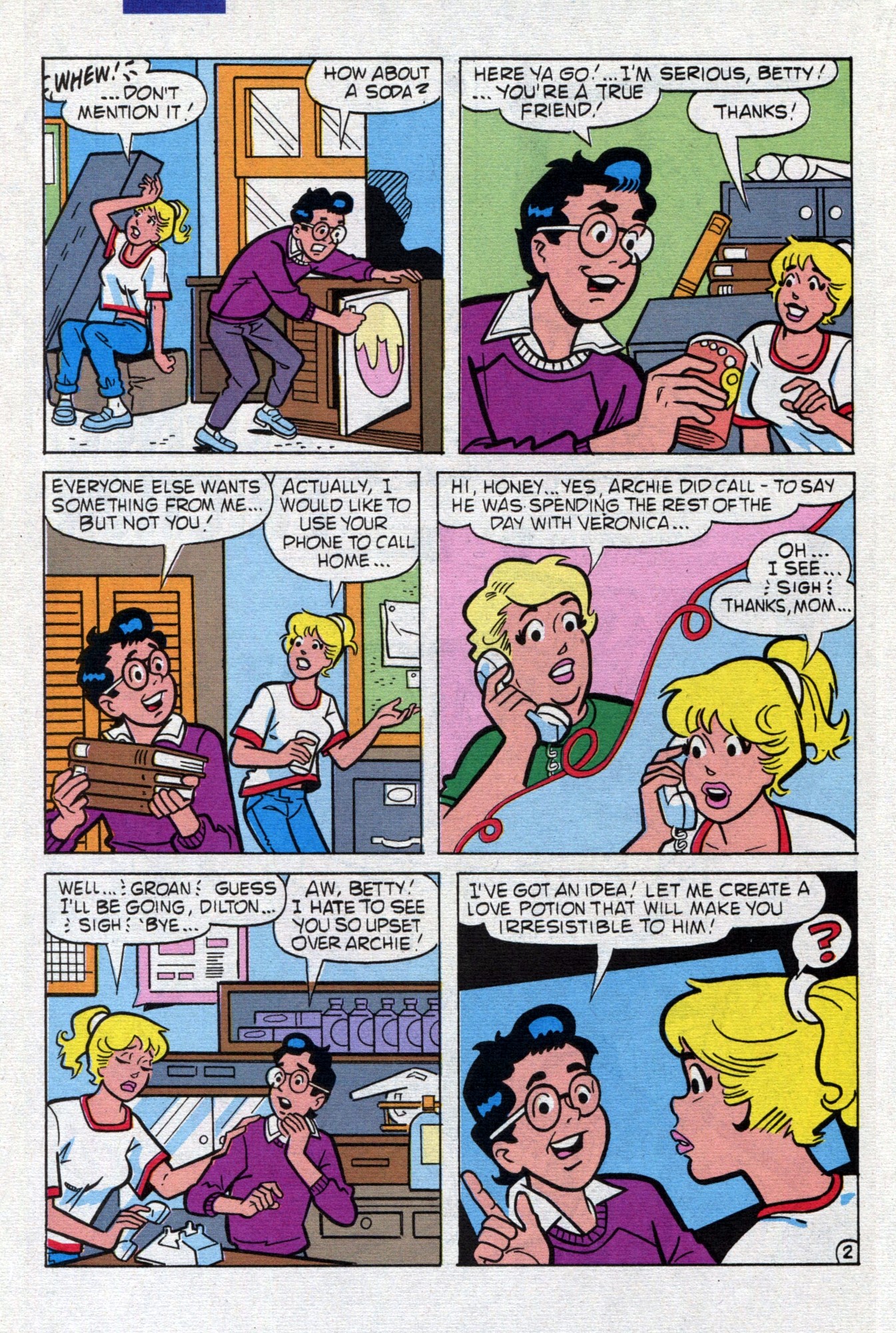 Read online Betty and Me comic -  Issue #200 - 22