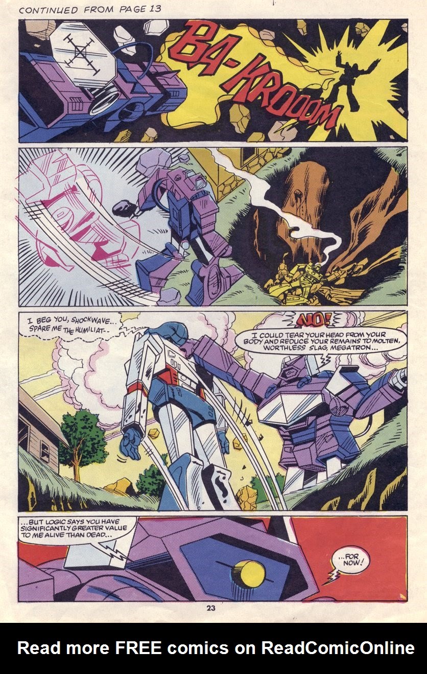 Read online The Transformers (UK) comic -  Issue #25 - 9
