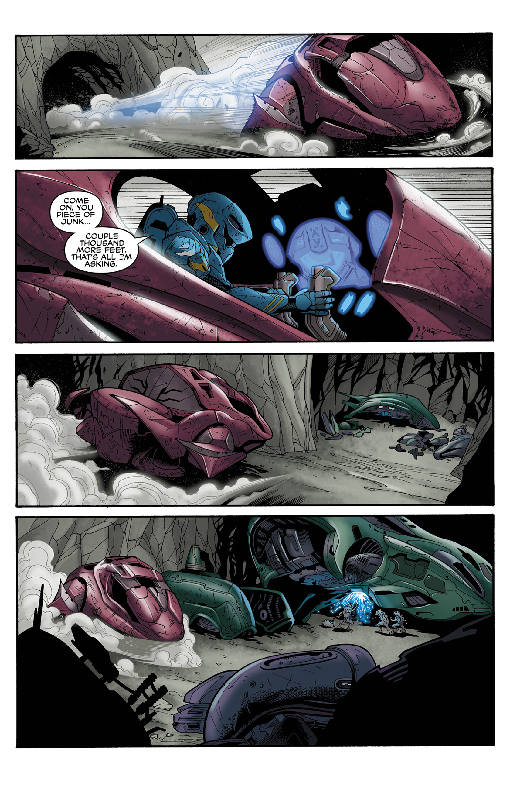 Read online Halo: Escalation comic -  Issue #12 - 9