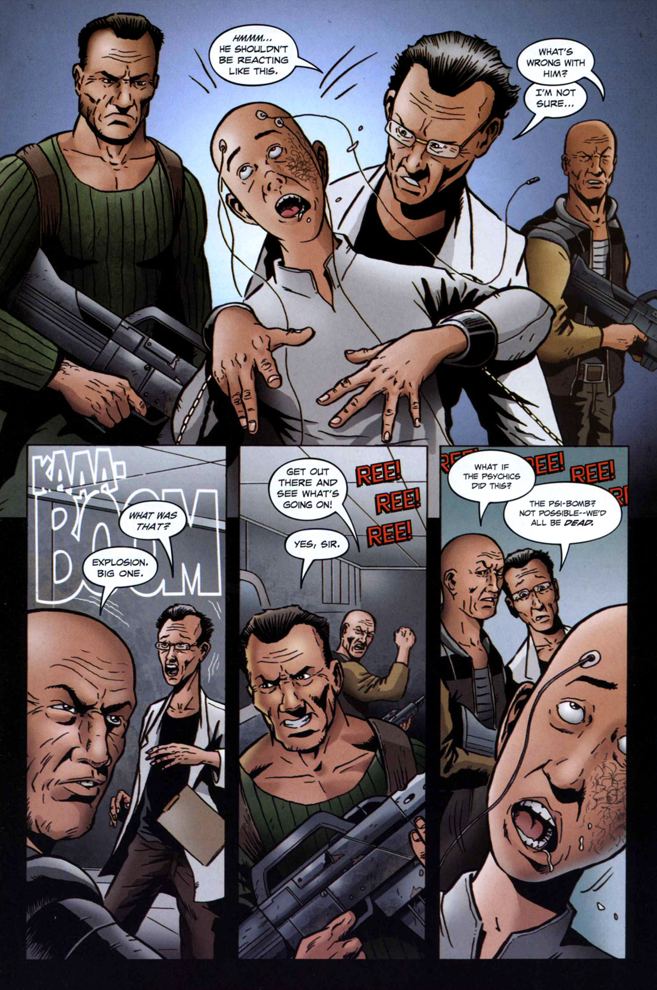 Read online Starship Troopers (2007) comic -  Issue #9 - 11