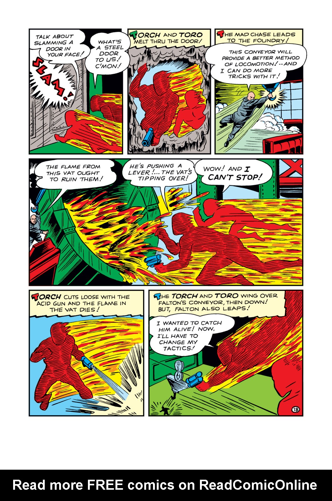 Read online The Human Torch (1940) comic -  Issue #6 - 20