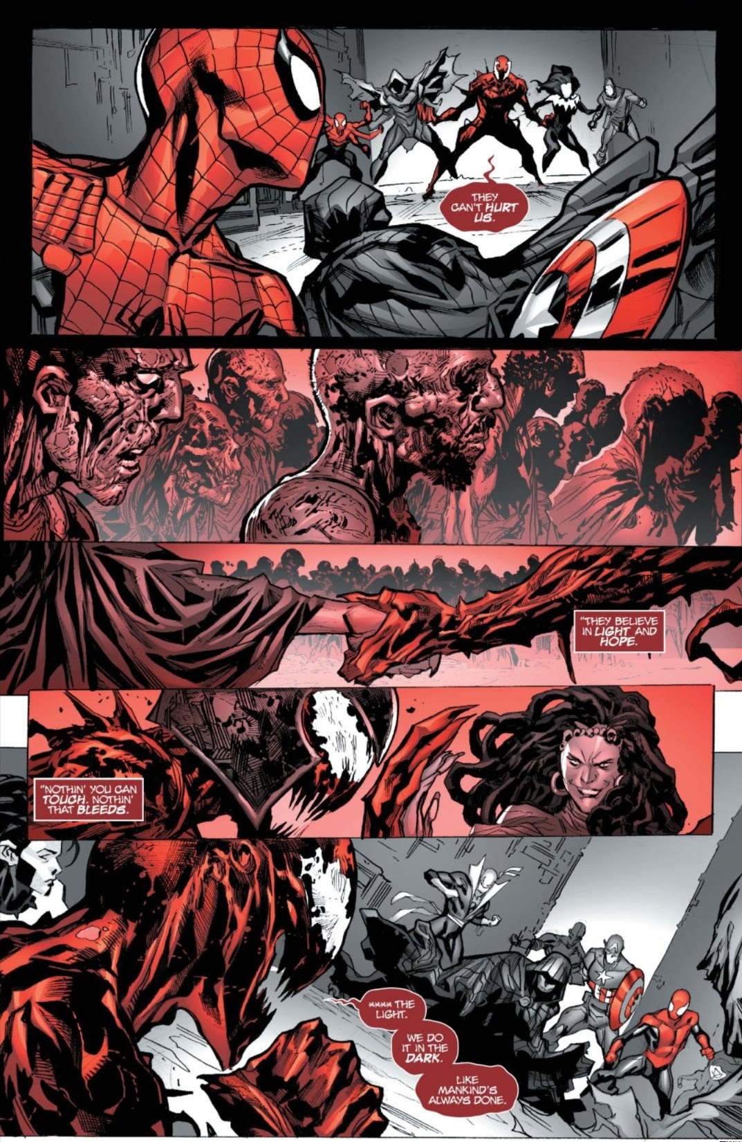 Read online Carnage: Black, White & Blood comic -  Issue #1 - 11