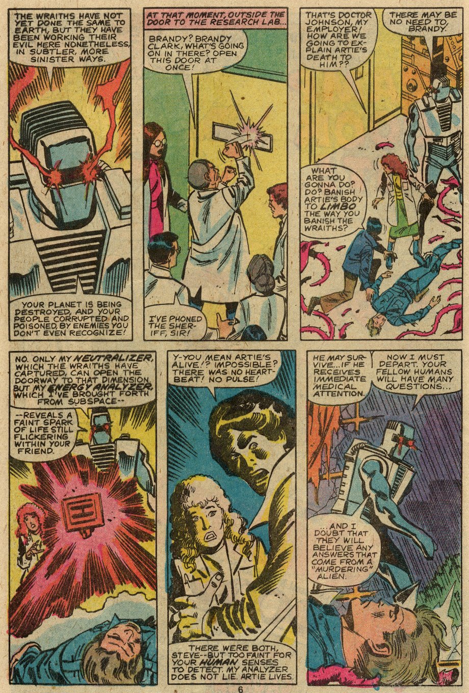 Read online ROM (1979) comic -  Issue #8 - 5