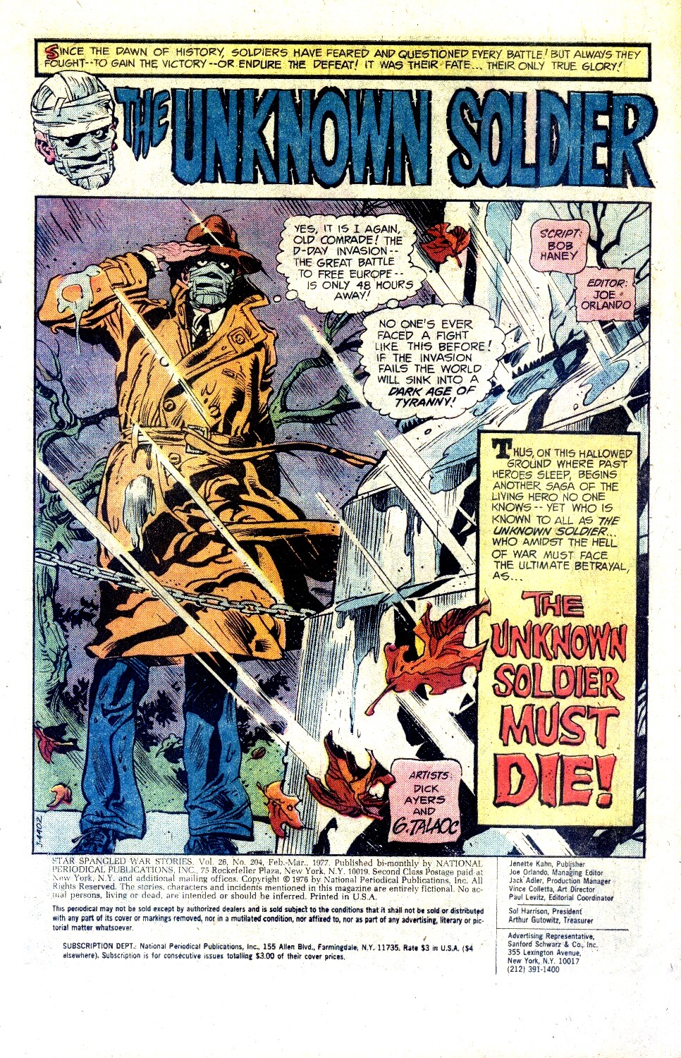 Read online Star Spangled War Stories (1952) comic -  Issue #204 - 3