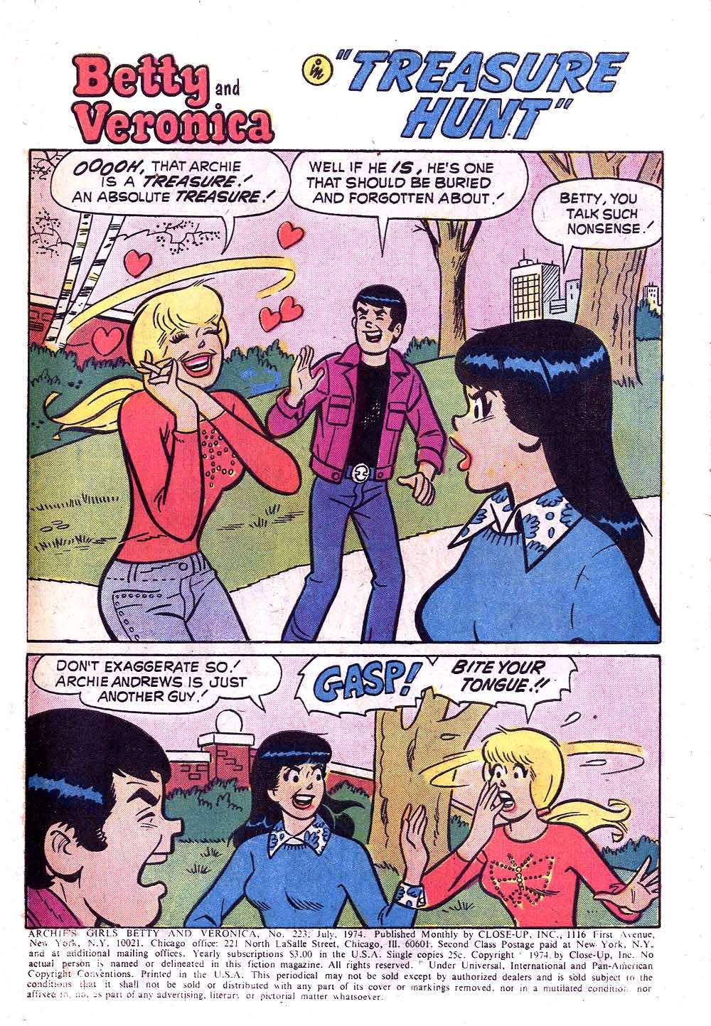 Read online Archie's Girls Betty and Veronica comic -  Issue #223 - 3