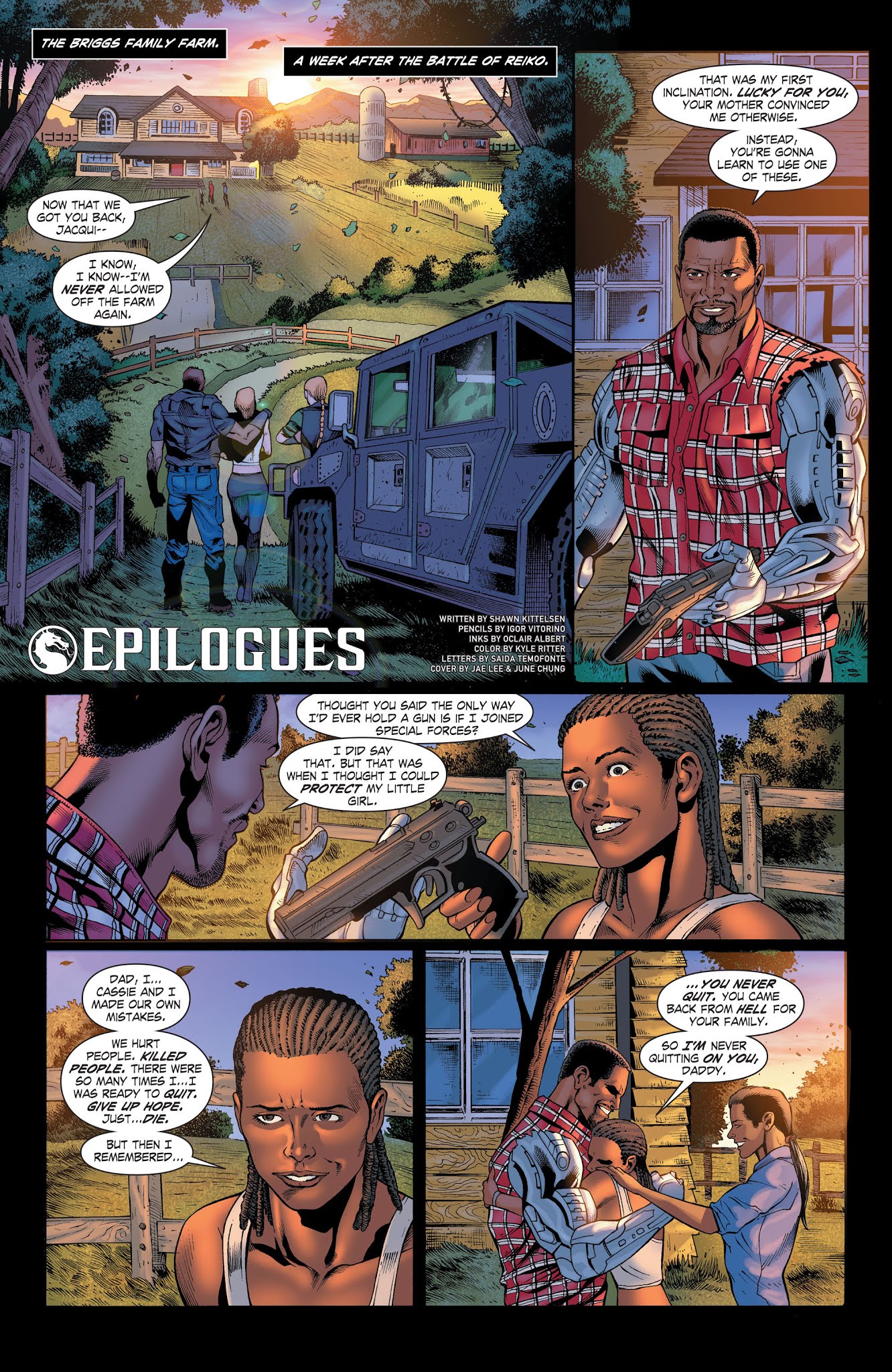 Read online Mortal Kombat X [I] comic -  Issue # _TPB 3 - 99