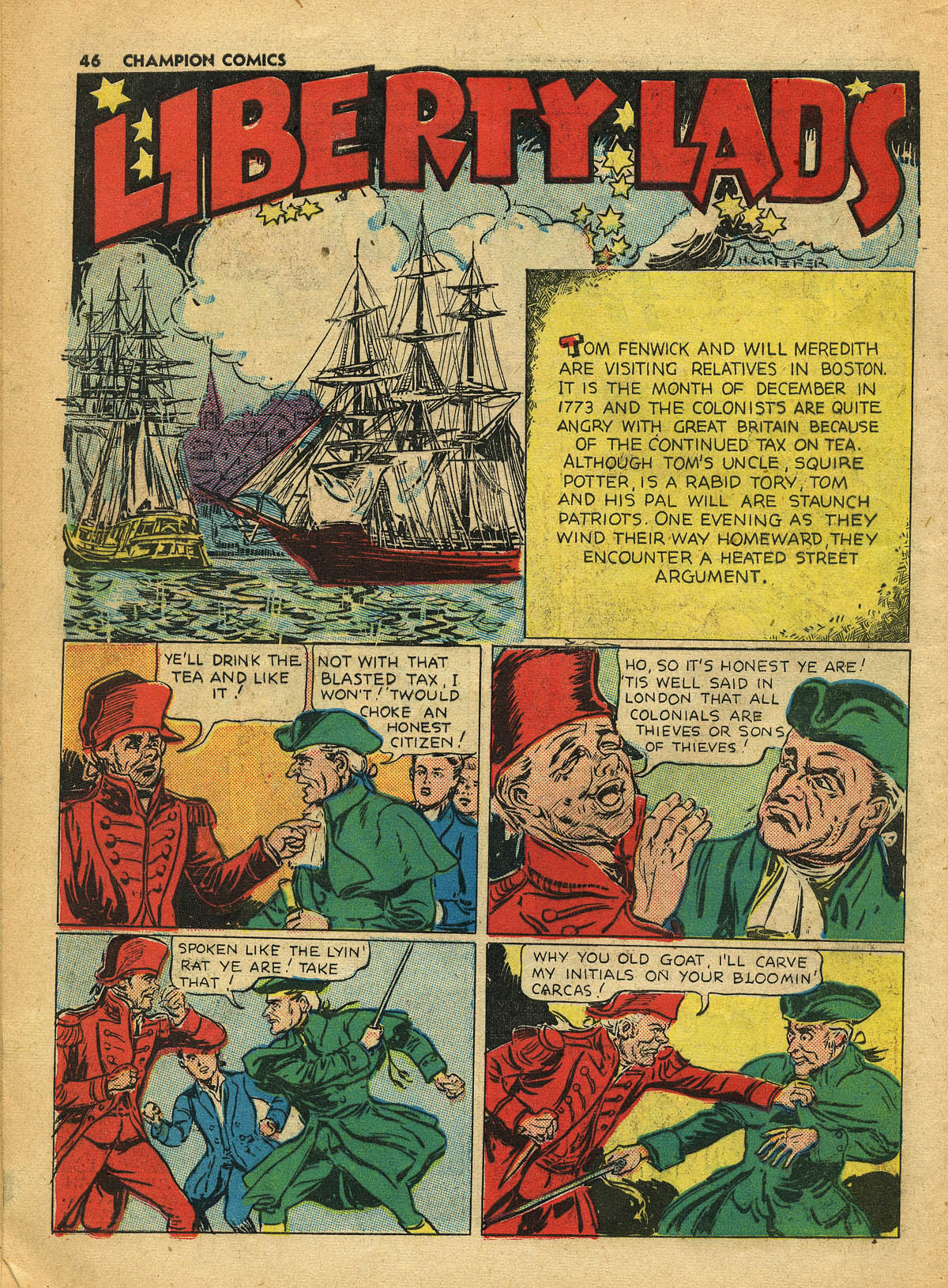 Read online Champion Comics comic -  Issue #7 - 47