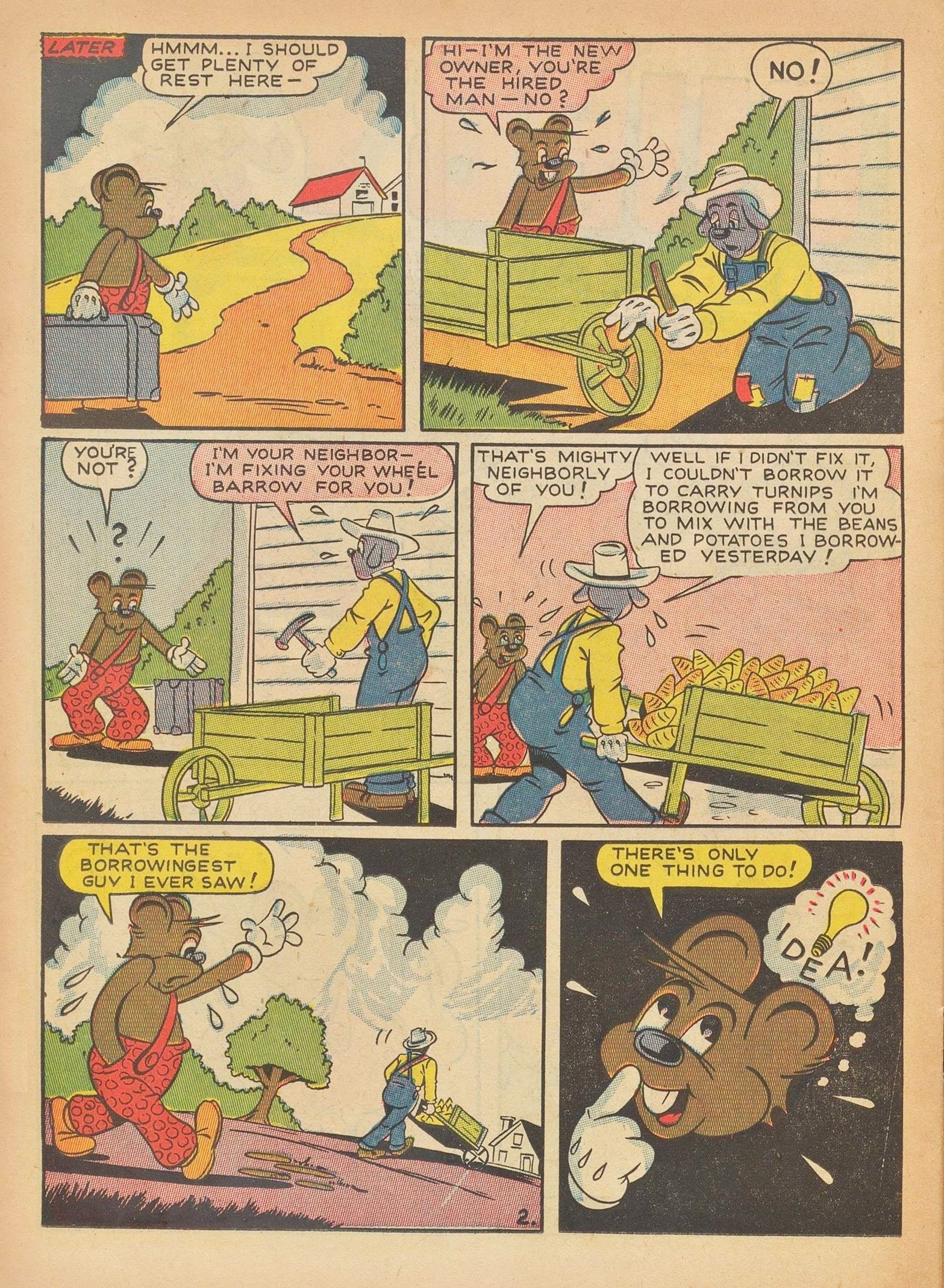 Read online Super Duck Comics comic -  Issue #14 - 36