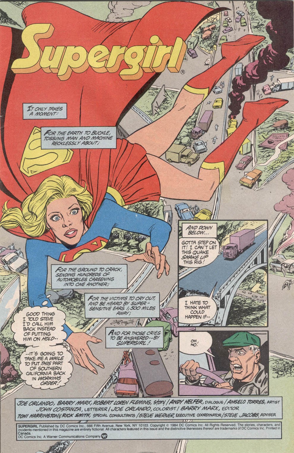 Read online American Honda Presents DC Comics' Supergirl comic -  Issue #1 - 3