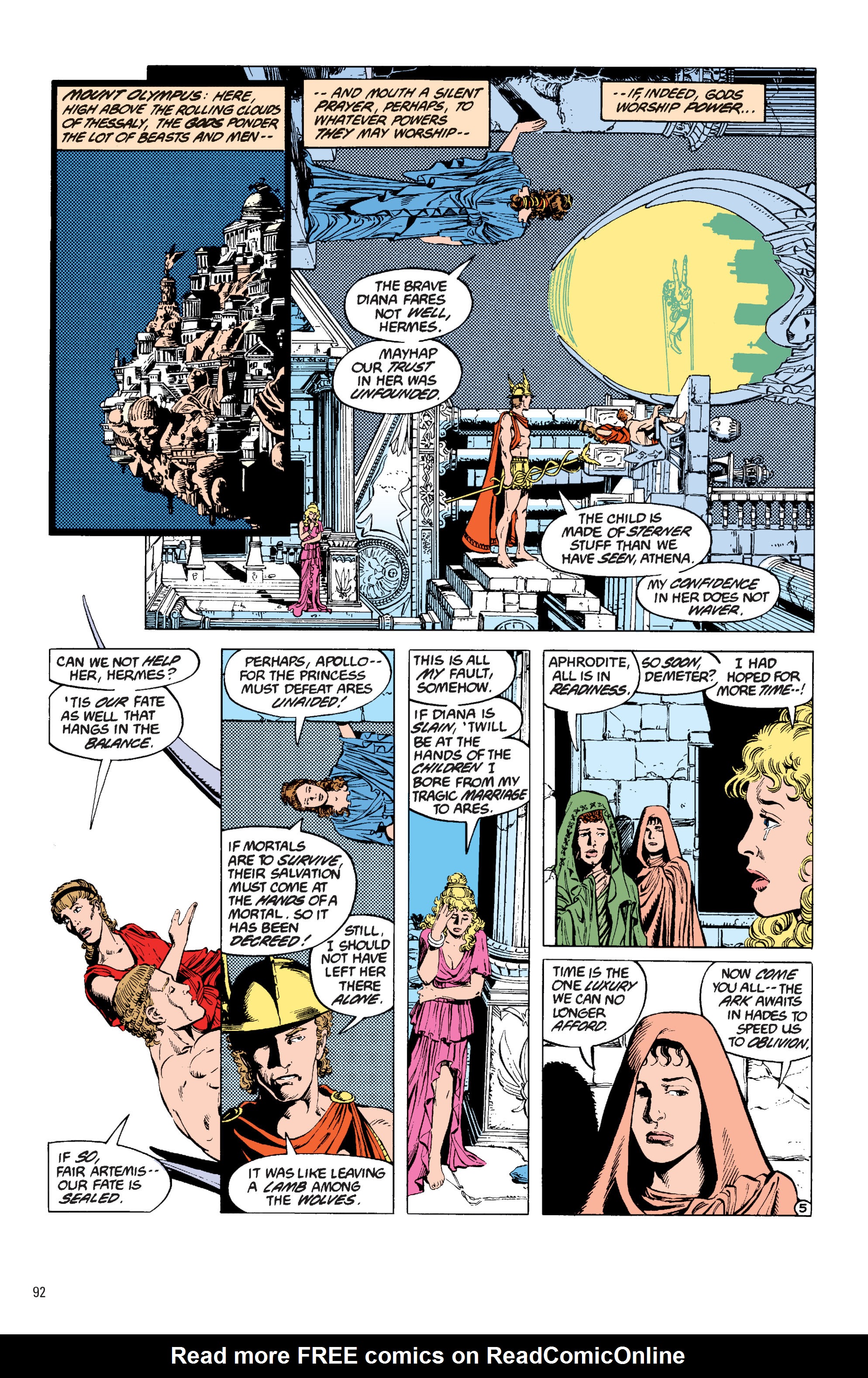 Read online Wonder Woman By George Pérez comic -  Issue # TPB 1 (Part 1) - 90